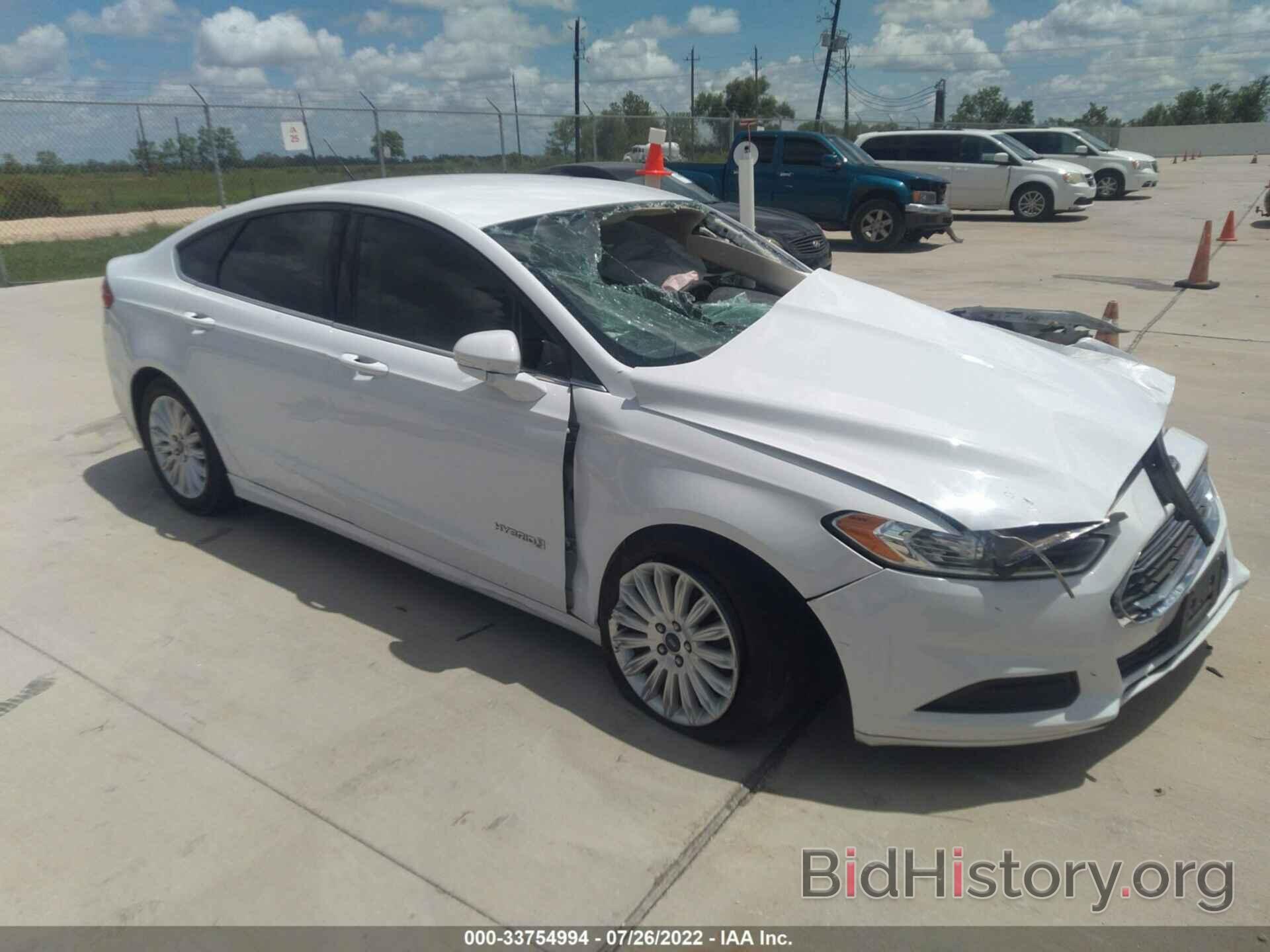 Photo 3FA6P0LU0FR229314 - FORD FUSION 2015