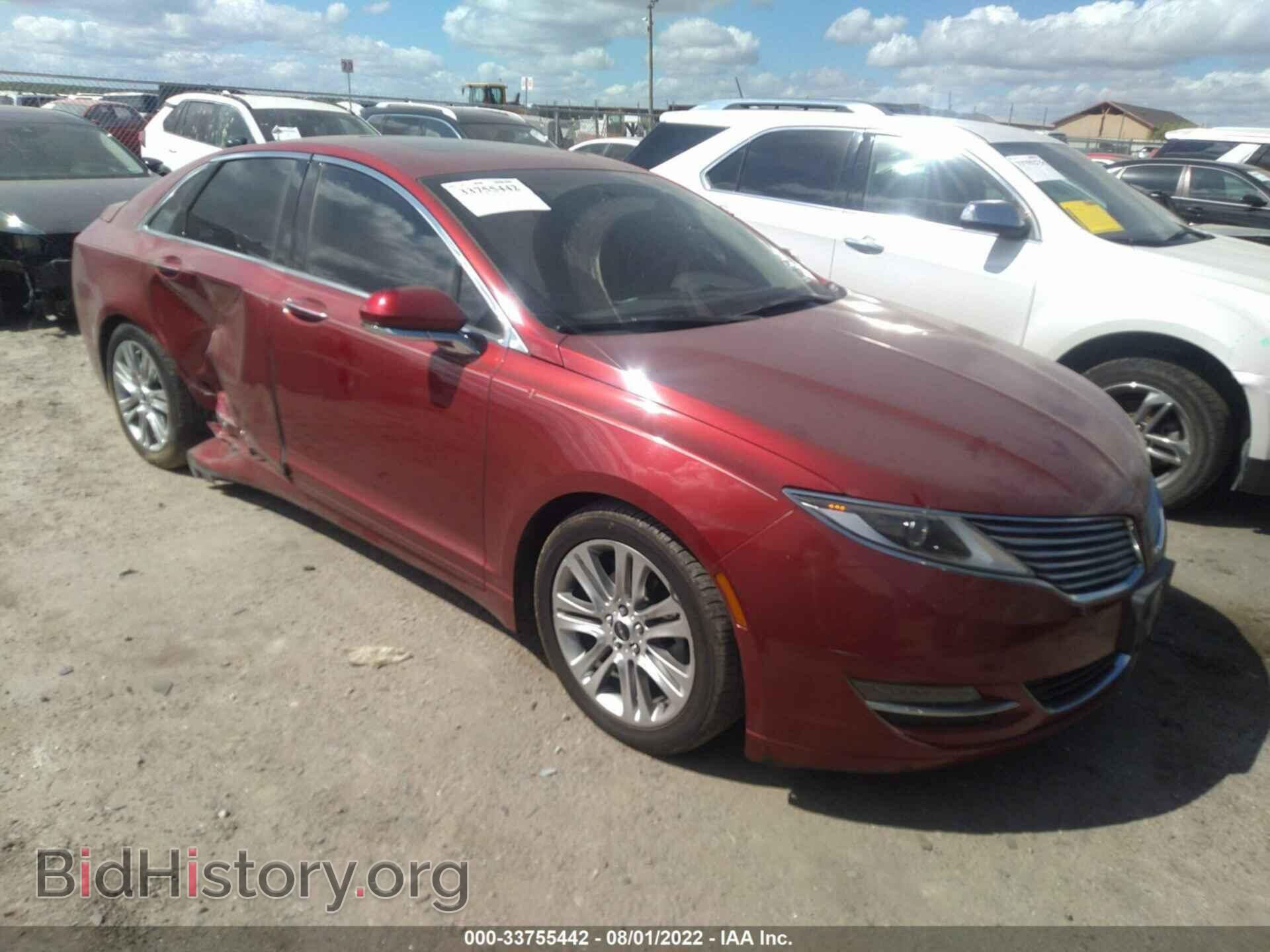 Photo 3LN6L2LU2ER800880 - LINCOLN MKZ 2014