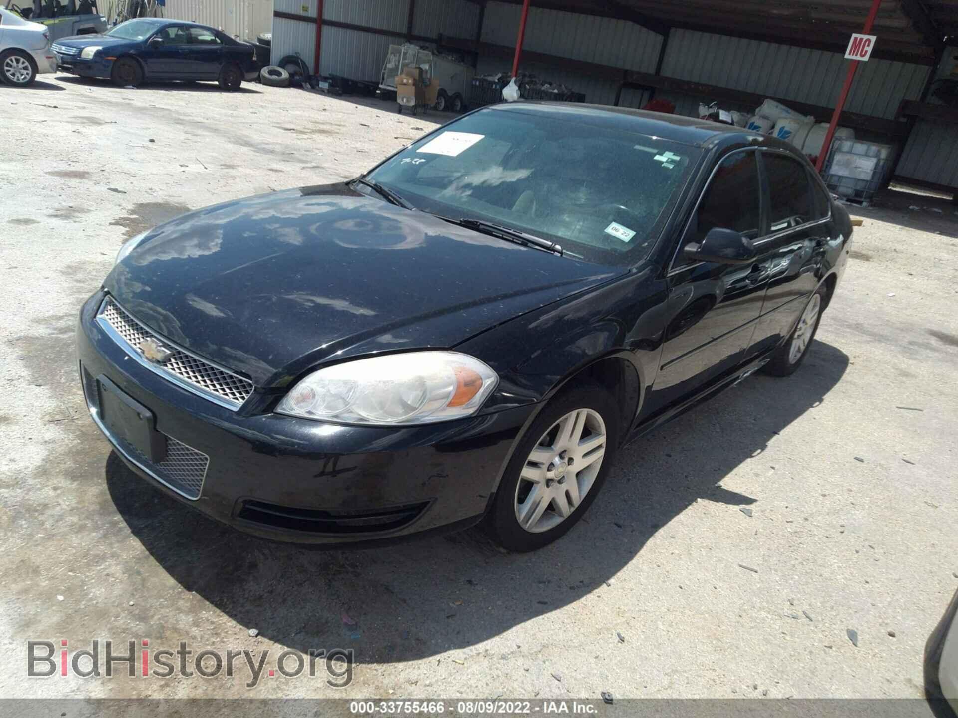 2012 CHEVROLET IMPALA - VIN: 2G1WG5E35C1261504 - Фото 2
