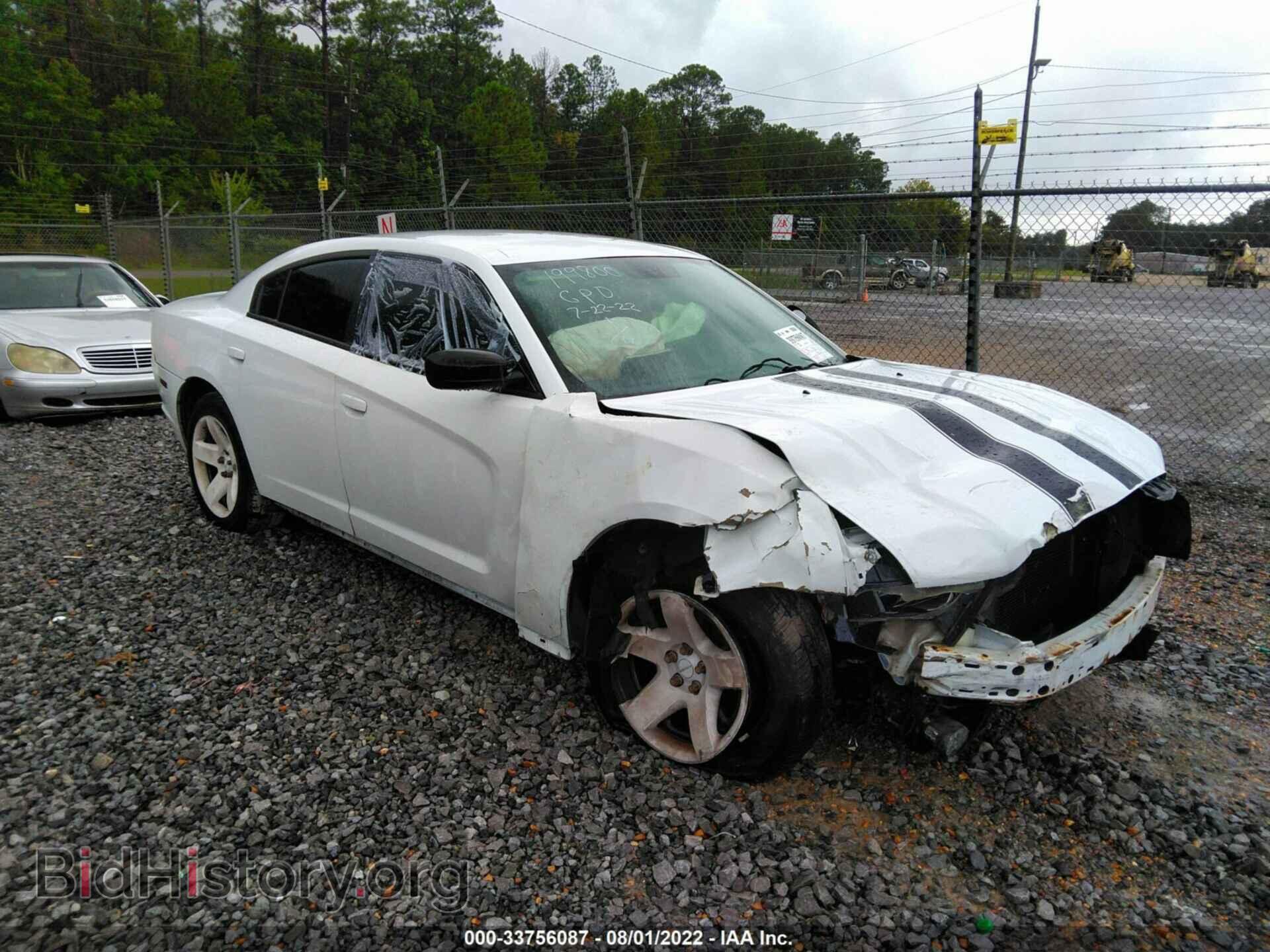 Photo 2C3CDXAT6DH608050 - DODGE CHARGER 2013