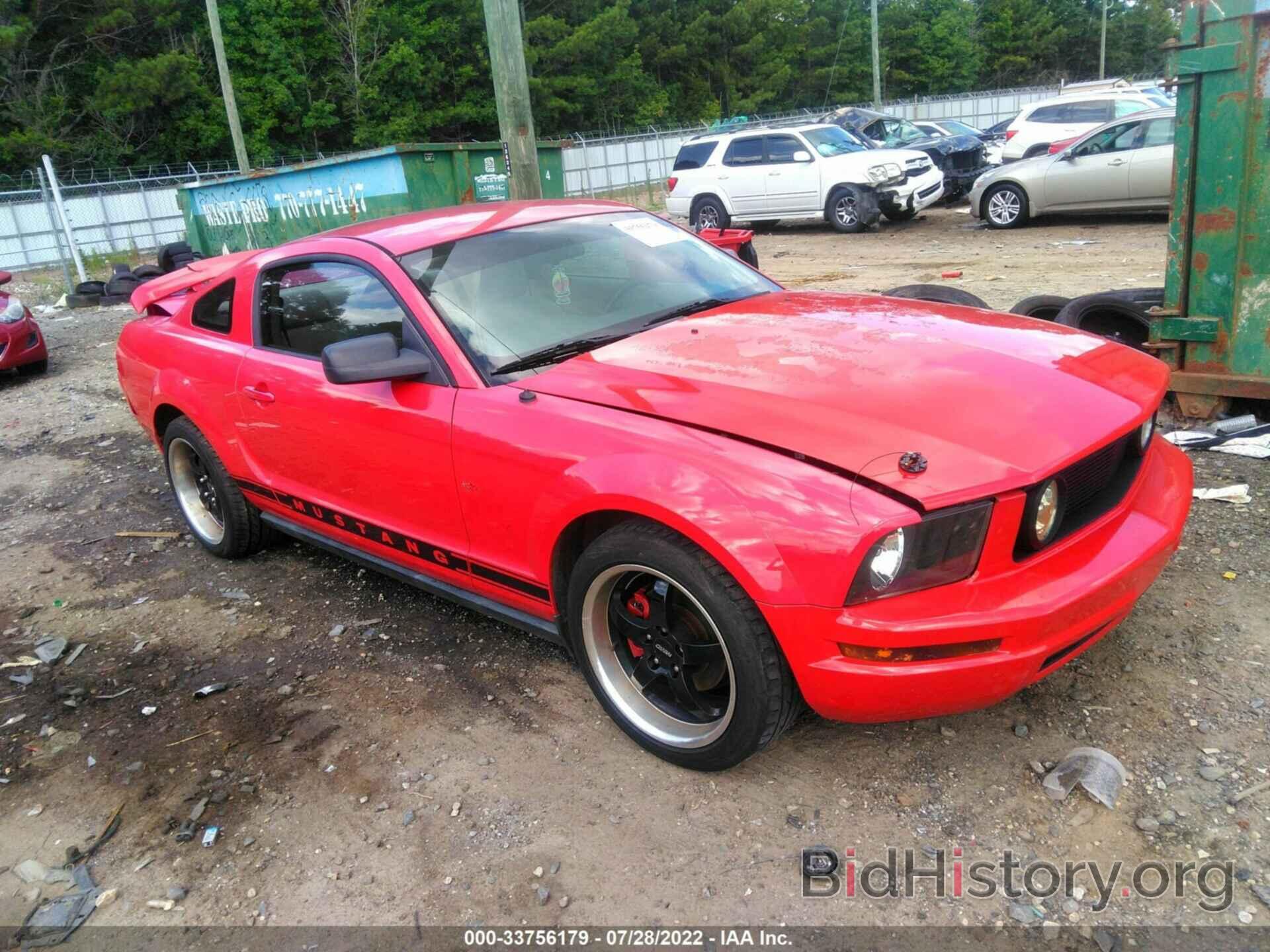 Photo 1ZVFT80N665173235 - FORD MUSTANG 2006