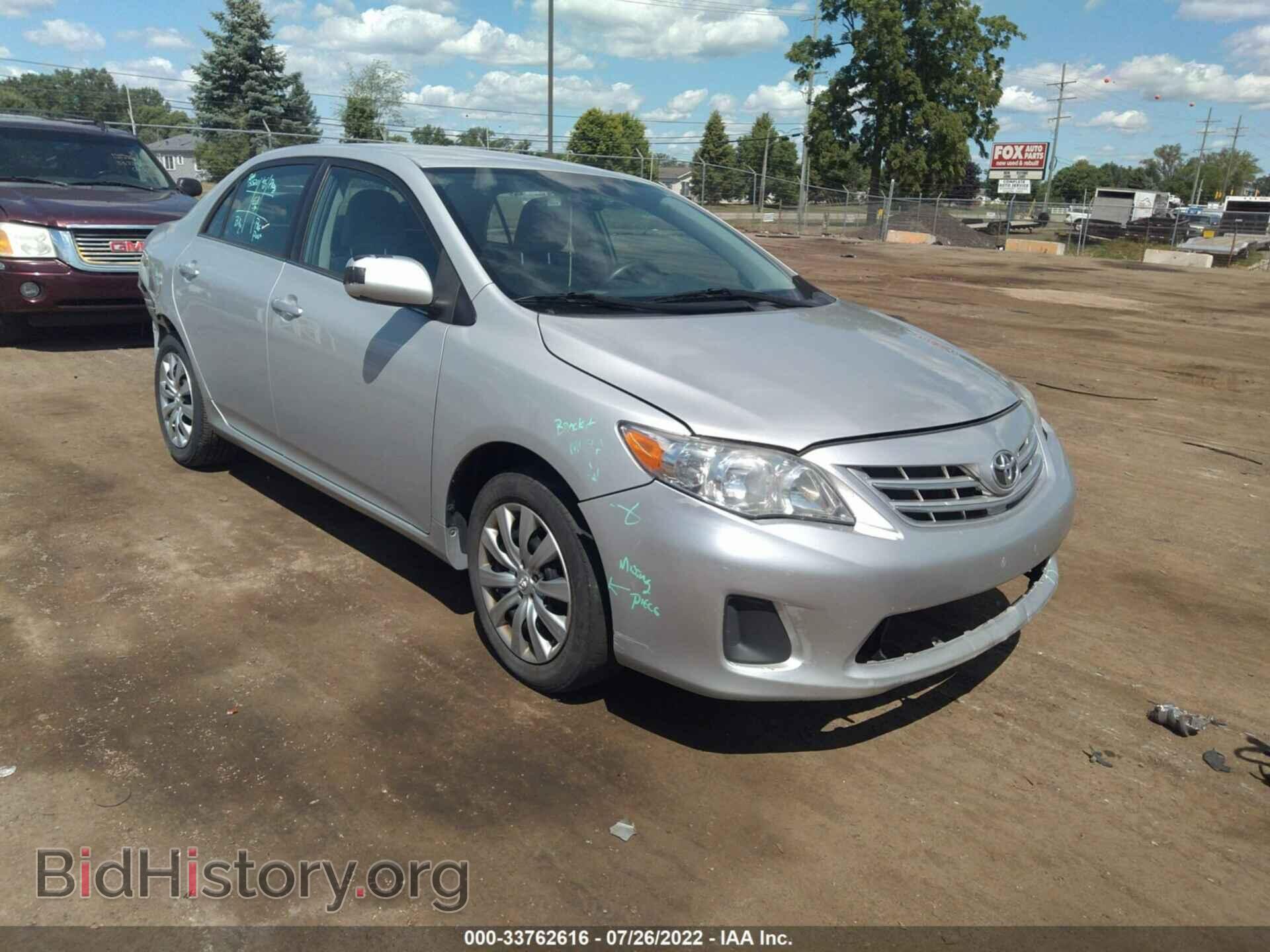 Фотография 2T1BU4EEXDC065555 - TOYOTA COROLLA 2013