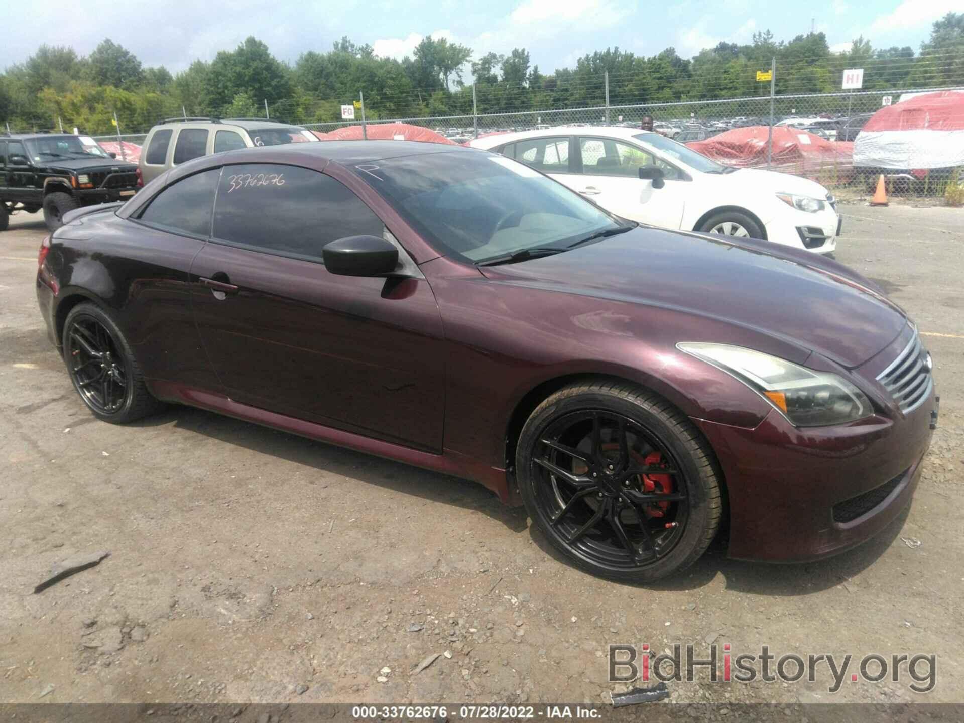 Photo JN1CV6FE1AM353431 - INFINITI G37 CONVERTIBLE 2010