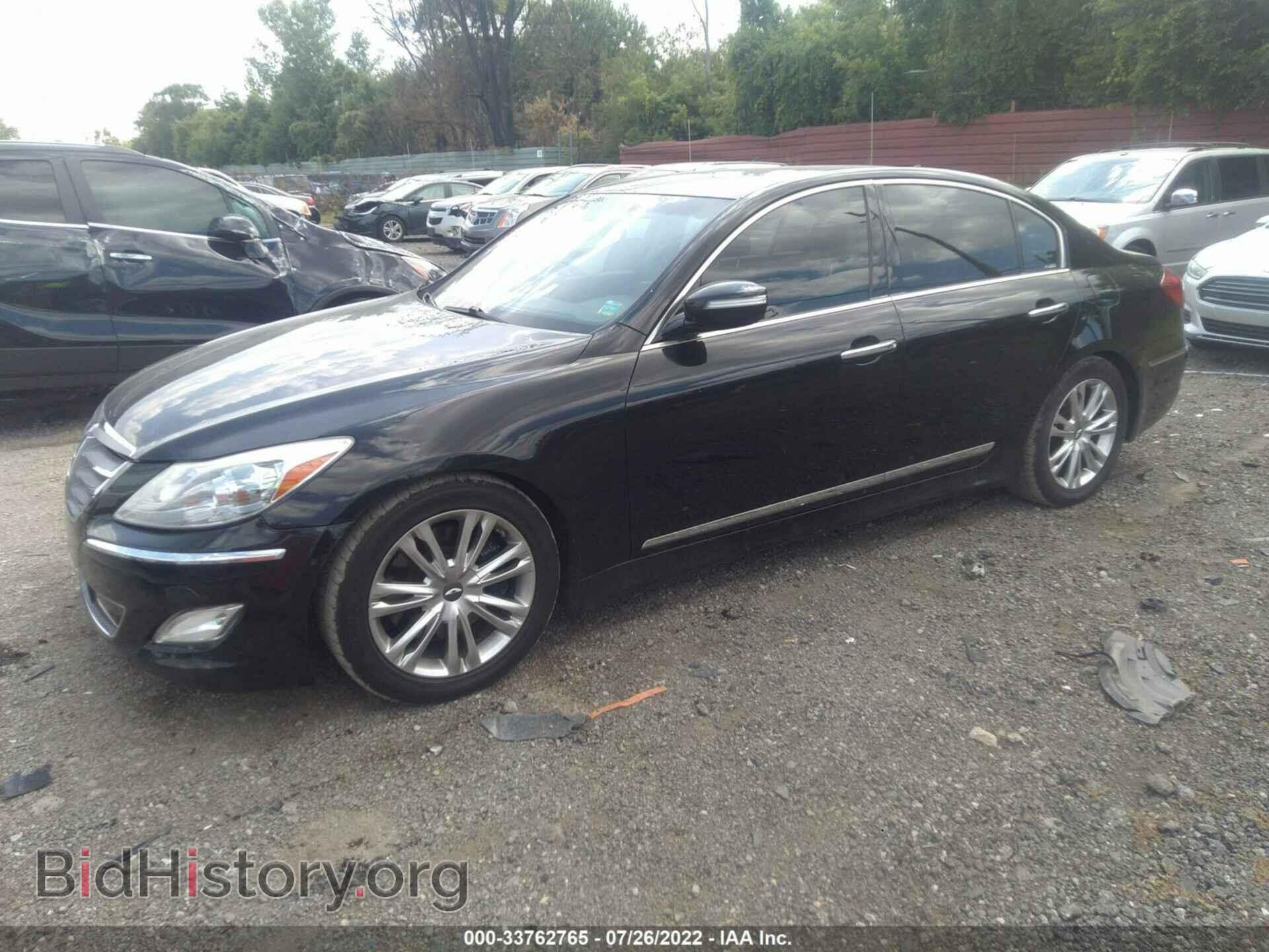 2012 HYUNDAI GENESIS - VIN: KMHGC4DF5CU191466 - Фото 2