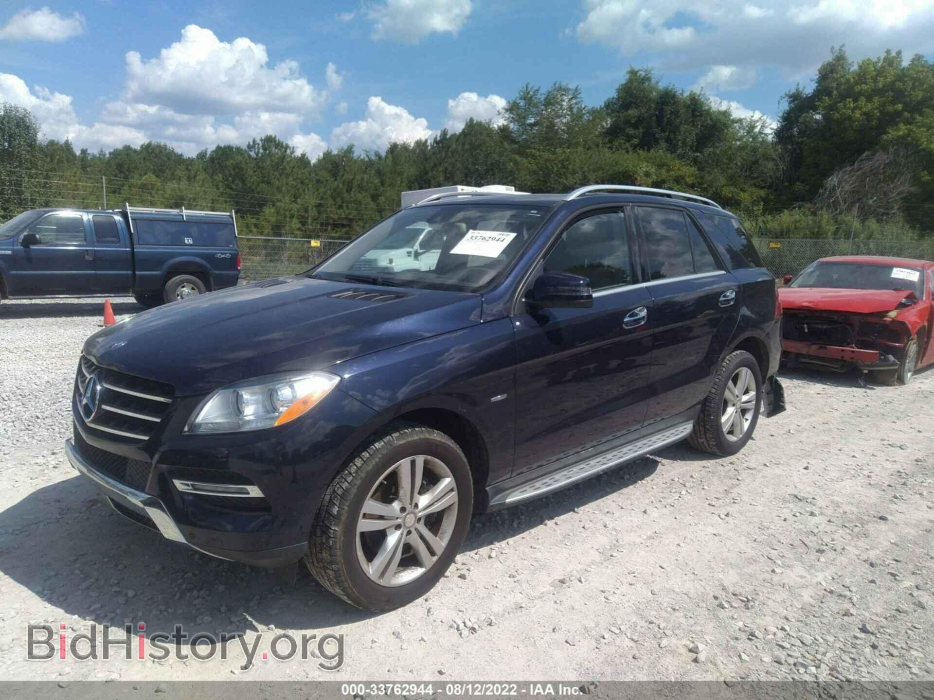 2012 MERCEDES-BENZ M-CLASS - VIN: 4JGDA5HB1CA070392 - Фото 2