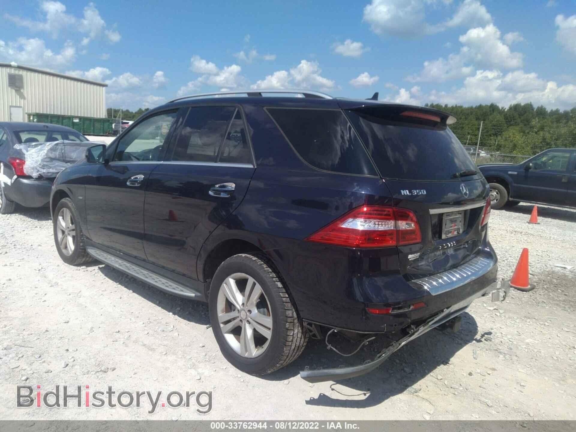 2012 MERCEDES-BENZ M-CLASS - VIN: 4JGDA5HB1CA070392 - Фото 3