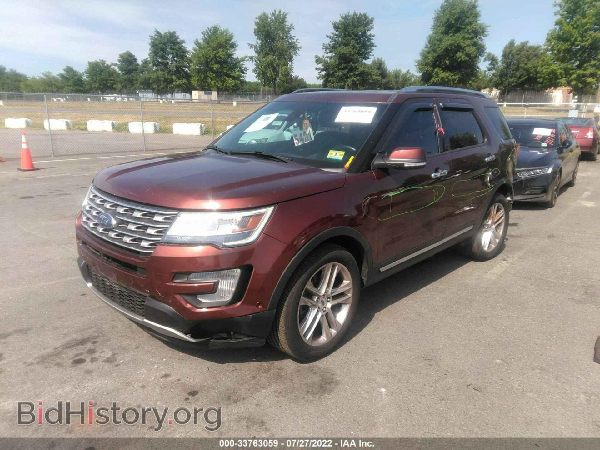 2016 FORD EXPLORER - VIN: 1FM5K8F82GGB38504 - Фото 2