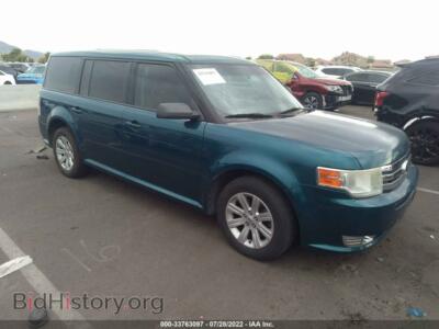 2011 Ford FLEX SE, teal — VIN 2FMGK5BC3BBD02618, IAAI