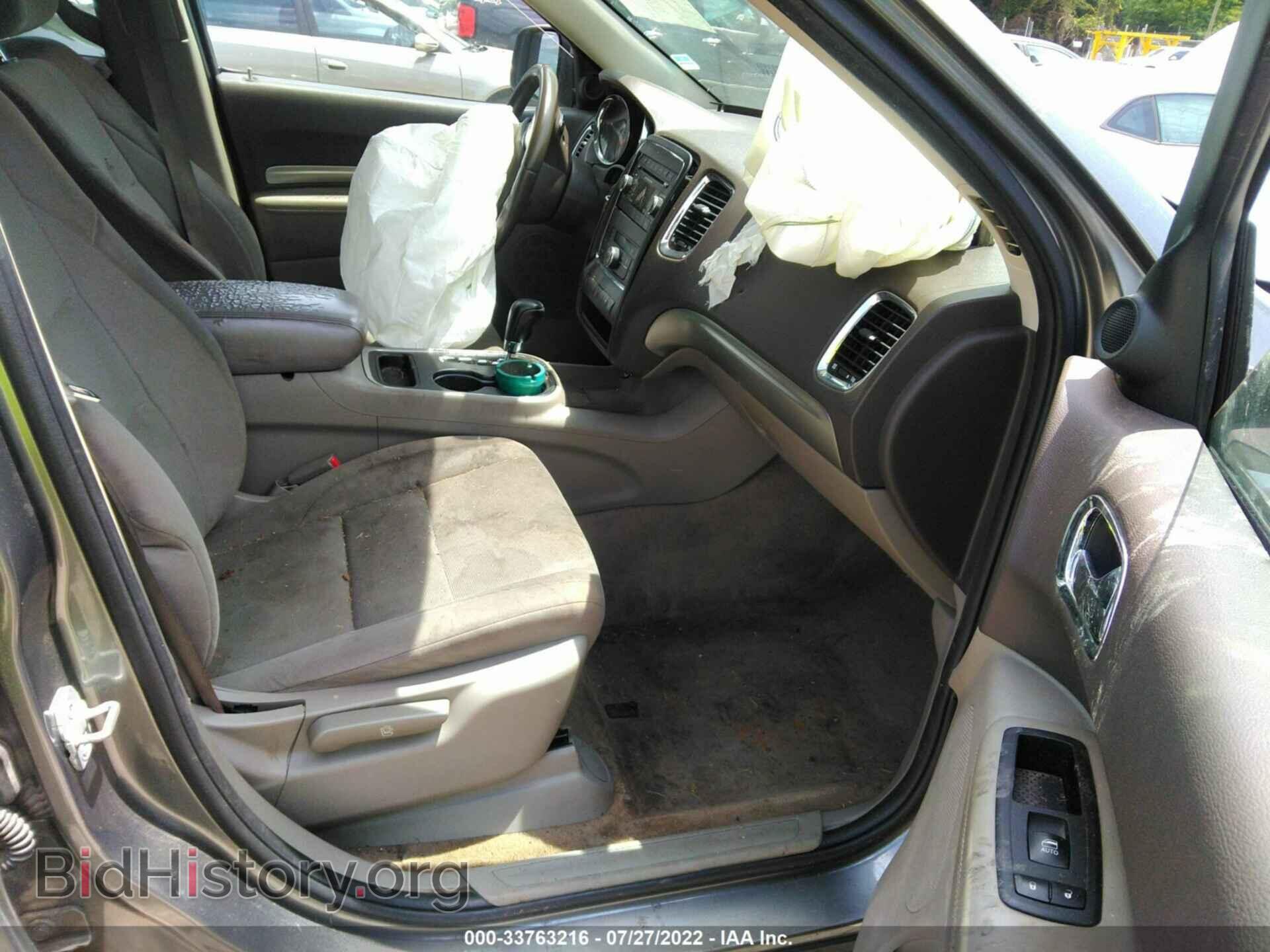 2012 DODGE DURANGO - VIN: 1C4RDHAG5CC306619 - Photo 5