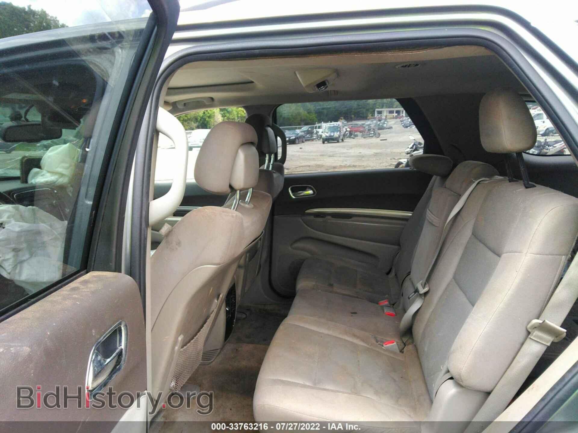 2012 DODGE DURANGO - VIN: 1C4RDHAG5CC306619 - Photo 8