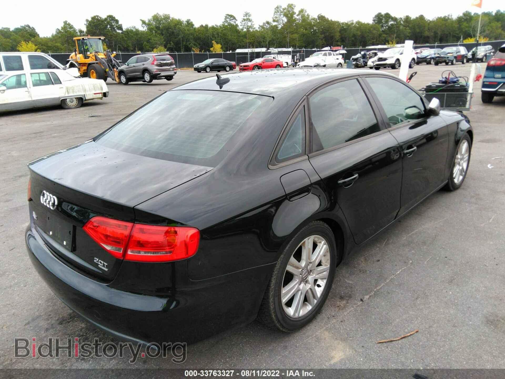 2010 AUDI A4 - VIN: WAUBFAFL3AN000221 - Фото 4