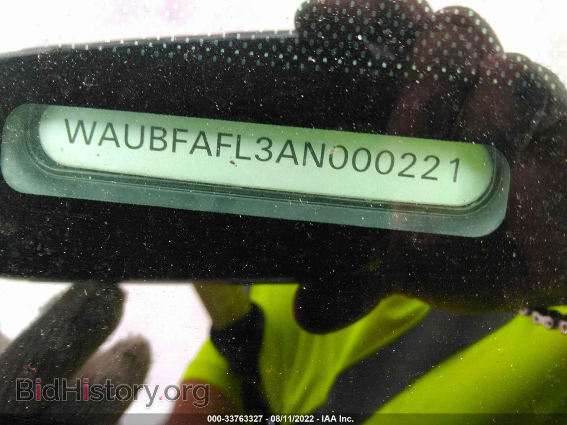 2010 AUDI A4 - VIN: WAUBFAFL3AN000221 - Фото 9