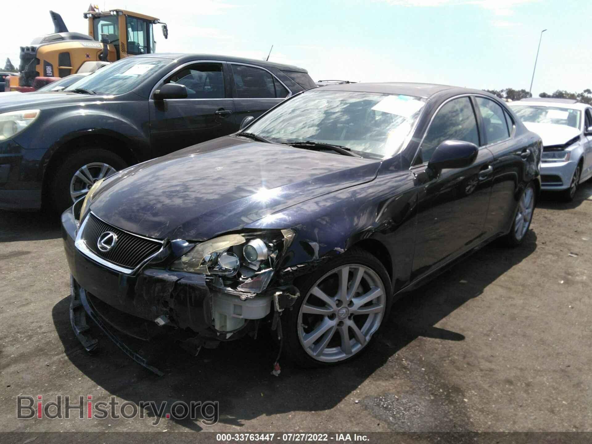 2007 LEXUS IS 250 - VIN: JTHBK262572032401 - Фото 2