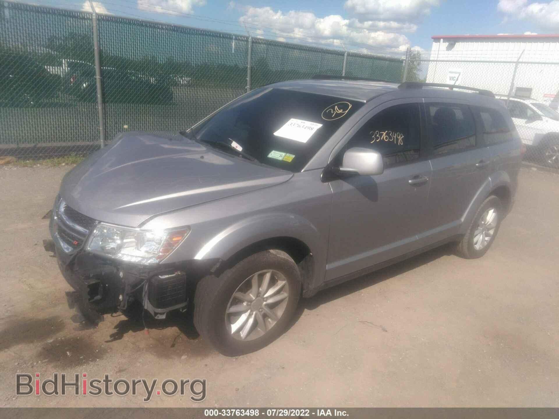 2016 DODGE JOURNEY - VIN: 3C4PDCBG1GT122622 - Фото 2