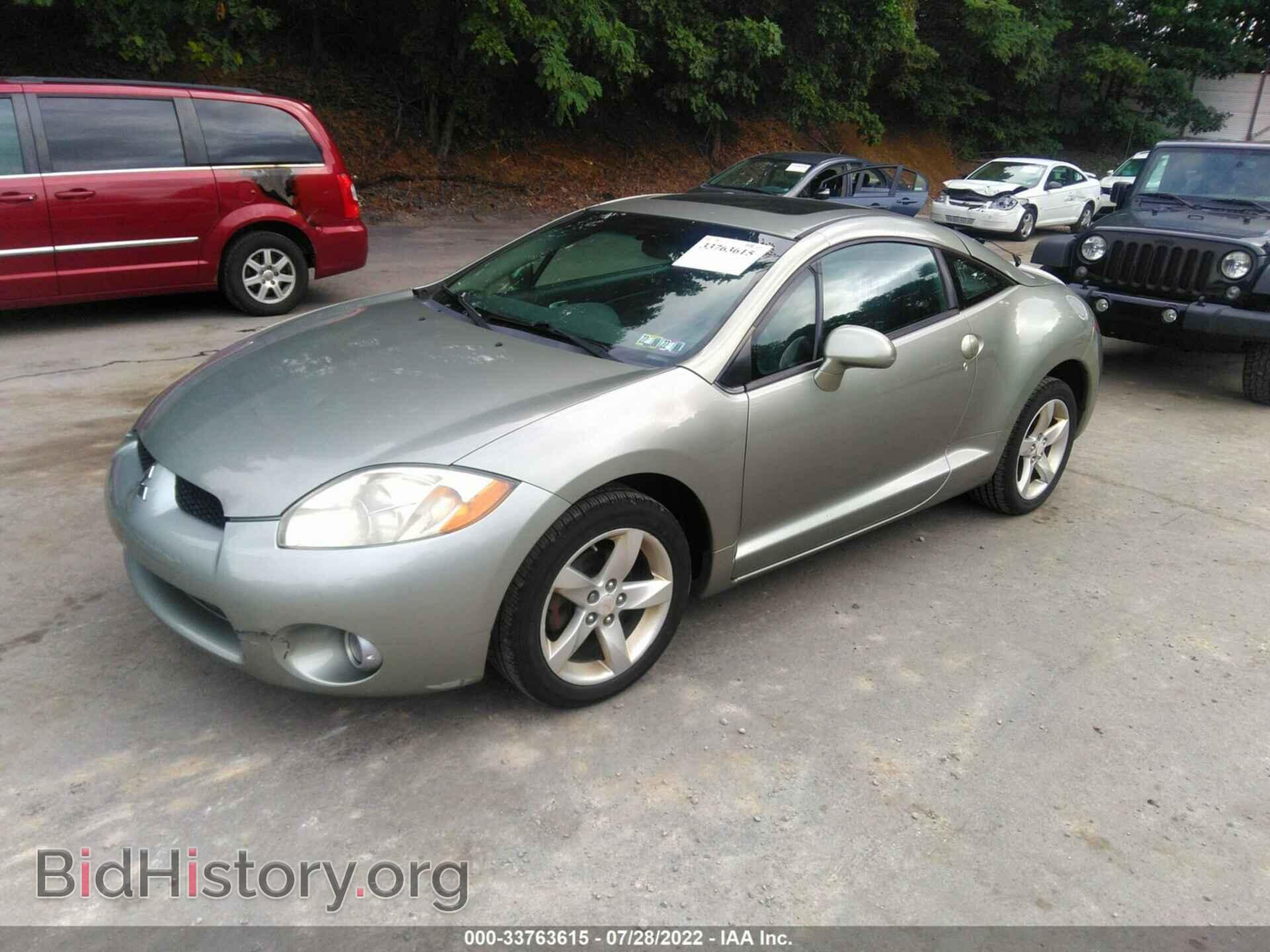 2008 MITSUBISHI ECLIPSE - VIN: 4A3AK24F48E002483 - Фото 2