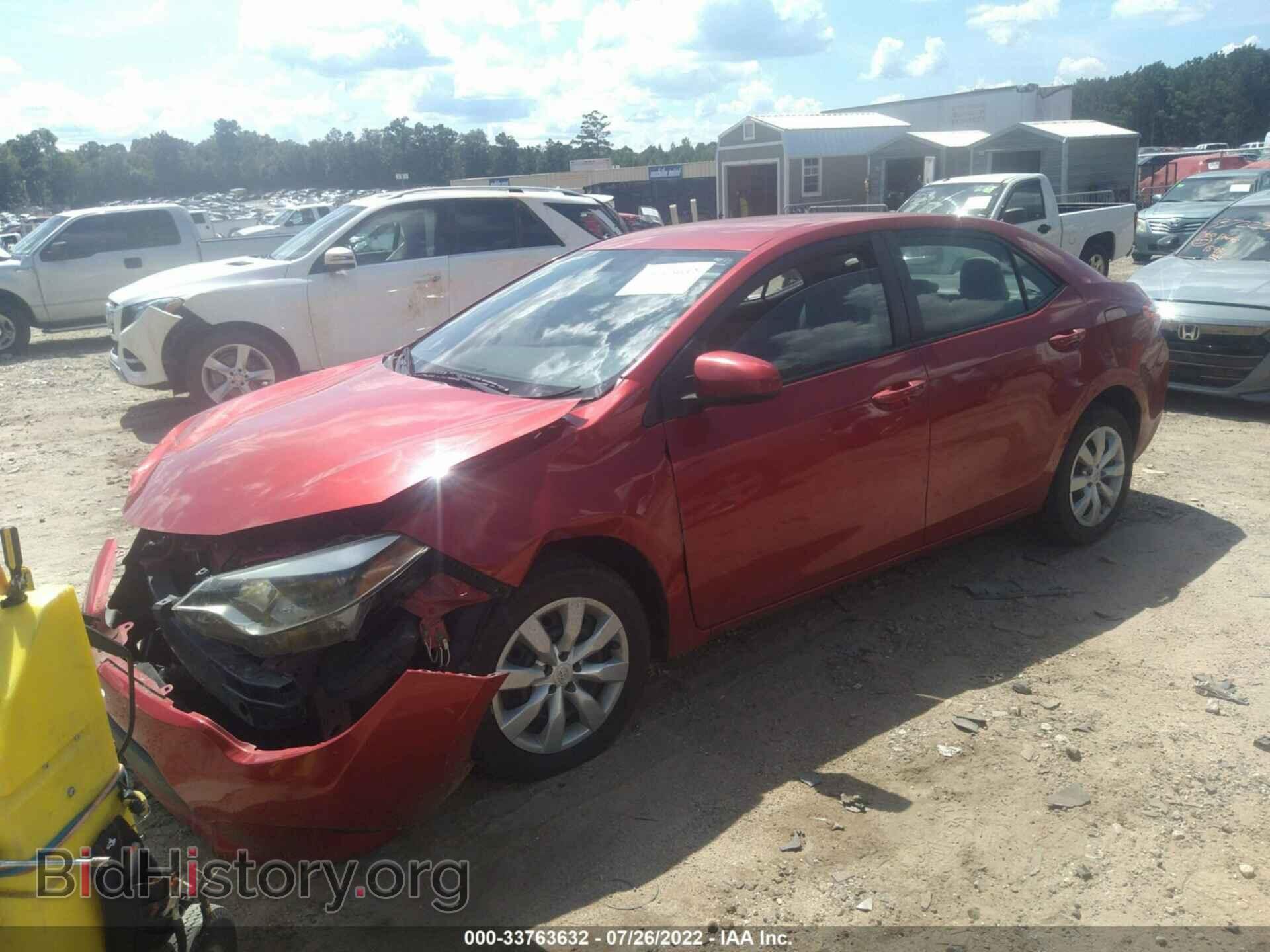 2014 TOYOTA COROLLA - VIN: 5YFBURHE9EP049938 - Фото 2