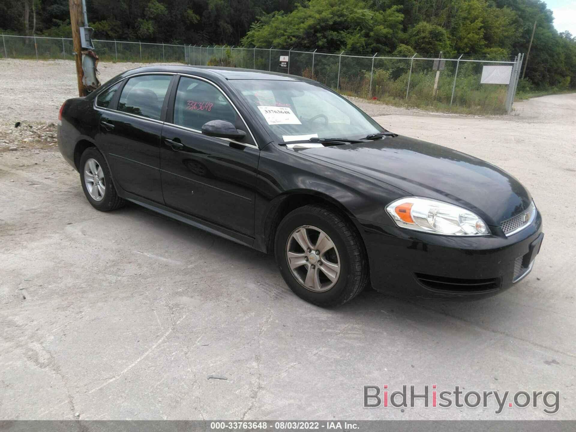 Photo 2G1WF5E36C1242205 - CHEVROLET IMPALA 2012