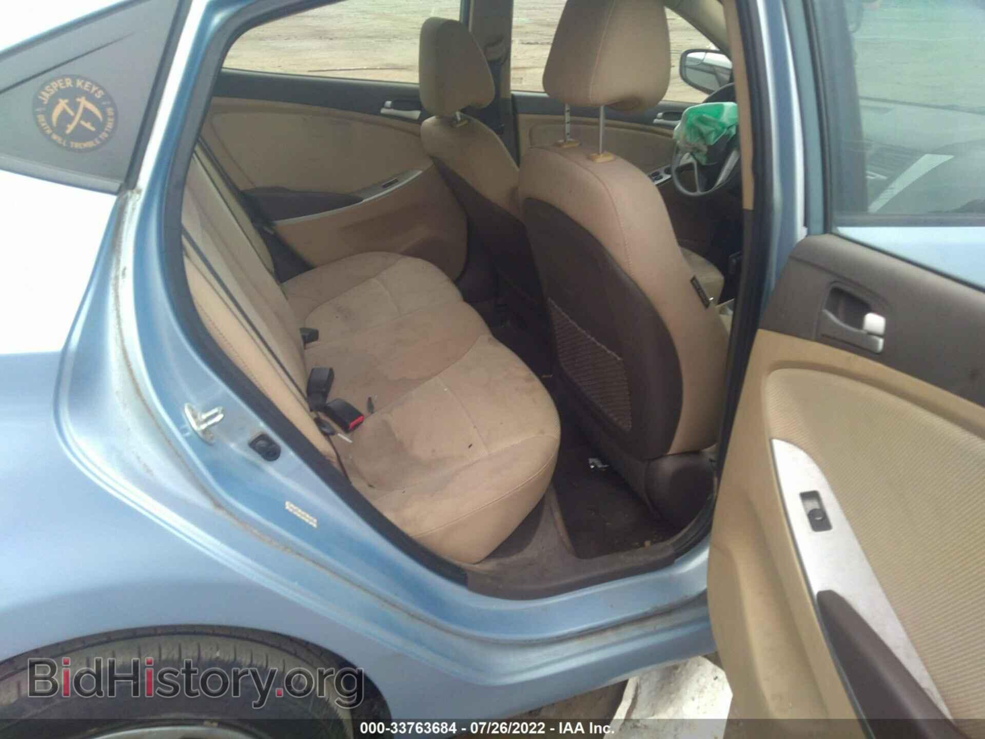 2014 HYUNDAI ACCENT - VIN: KMHCT4AE9EU692034 - Фото 8