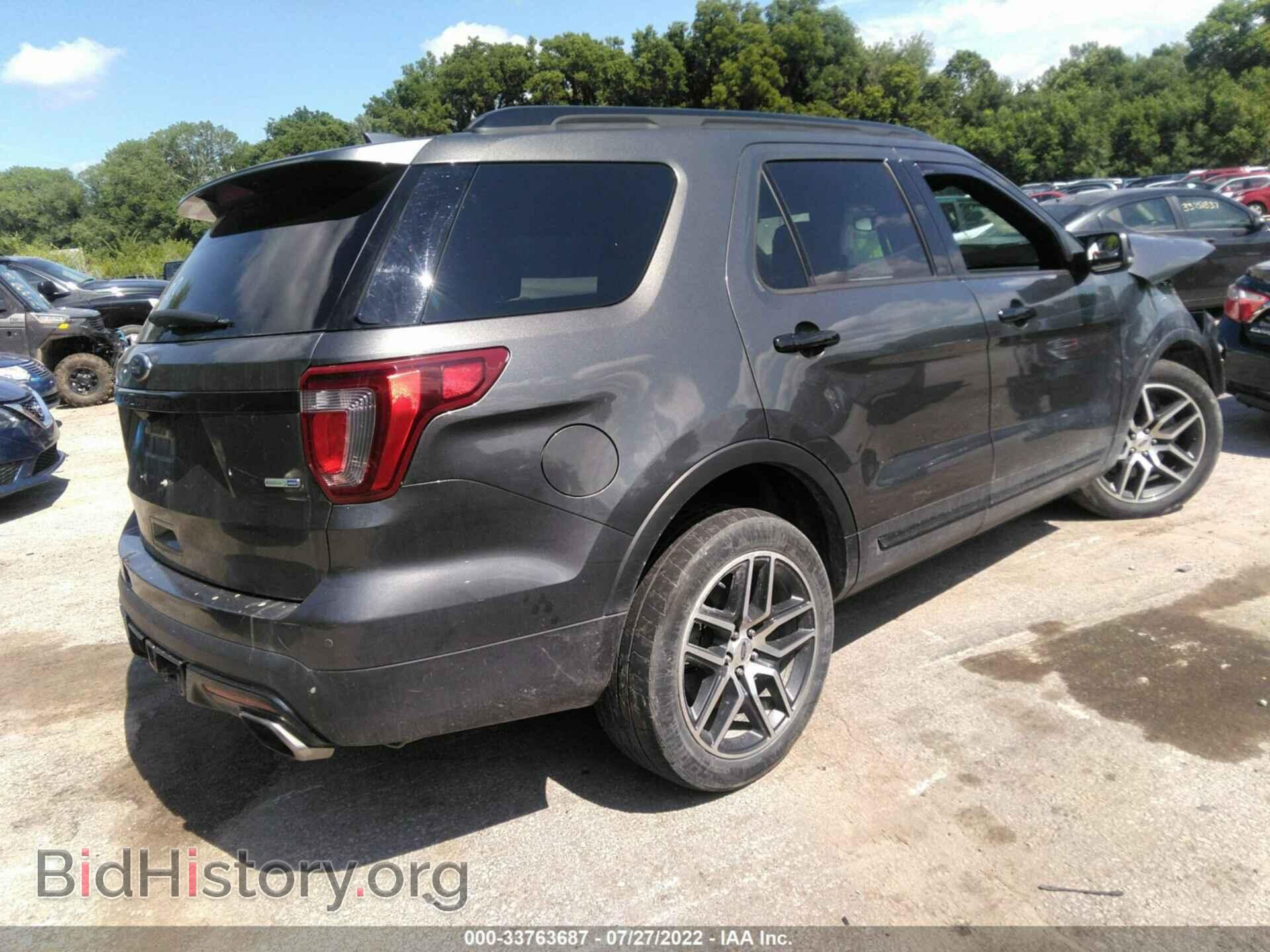 2017 FORD EXPLORER - VIN: 1FM5K8GTXHGD03302 - Фото 4