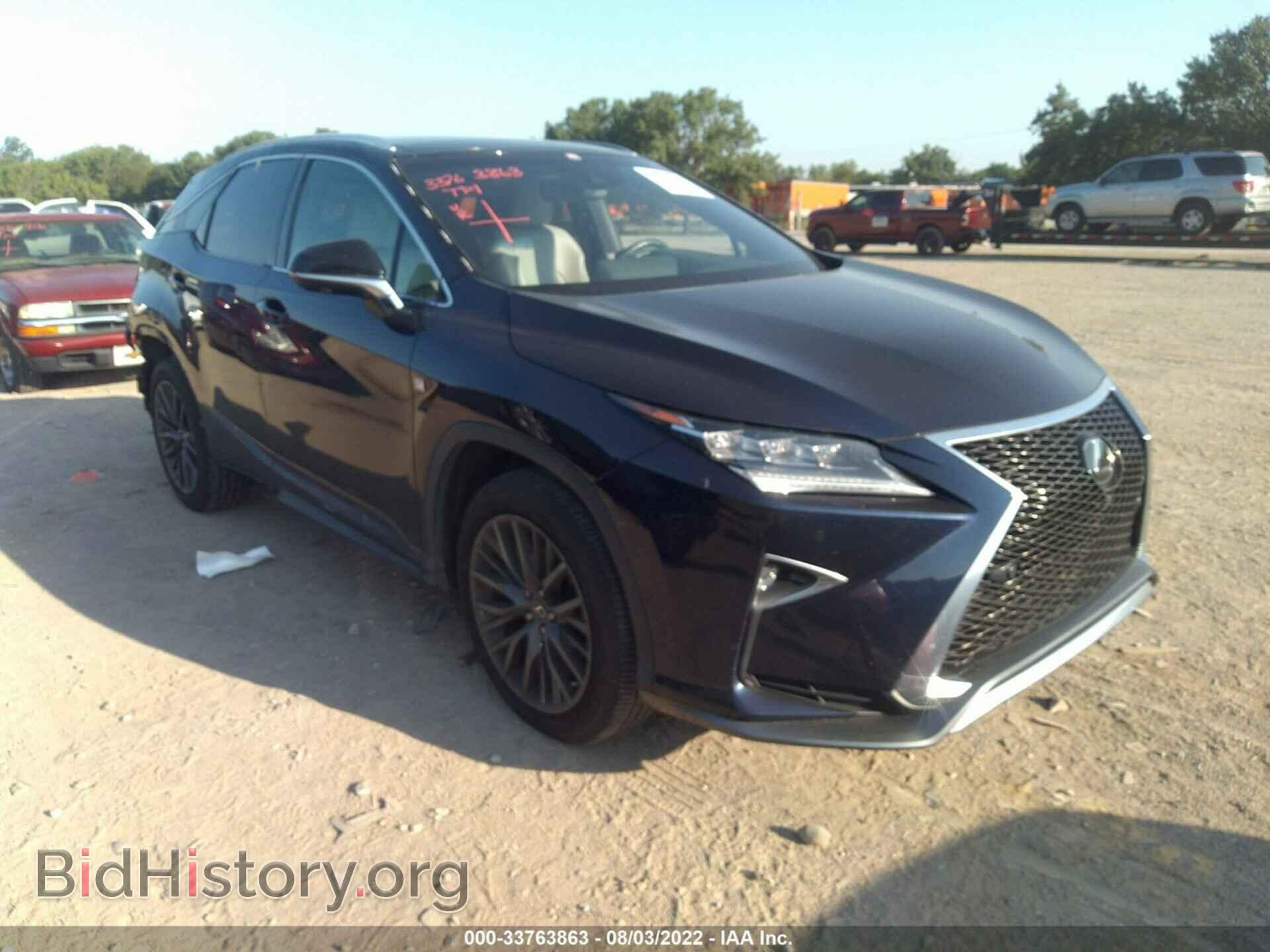 Photo 2T2BZMCA6HC073977 - LEXUS RX 2017