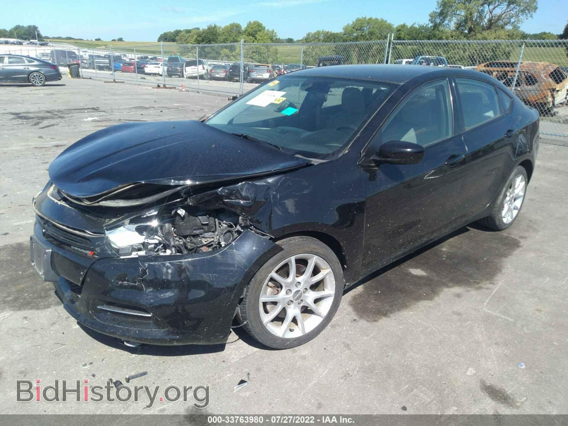 2013 DODGE DART - VIN: 1C3CDFBA1DD109967 - Фото 2