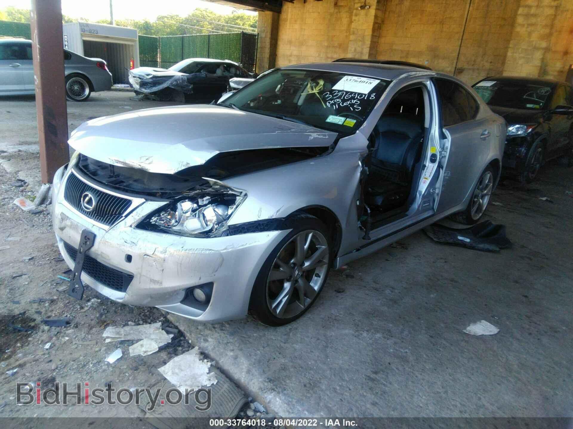 2011 LEXUS IS 250 - VIN: JTHCF5C26B5045776 - Фото 2