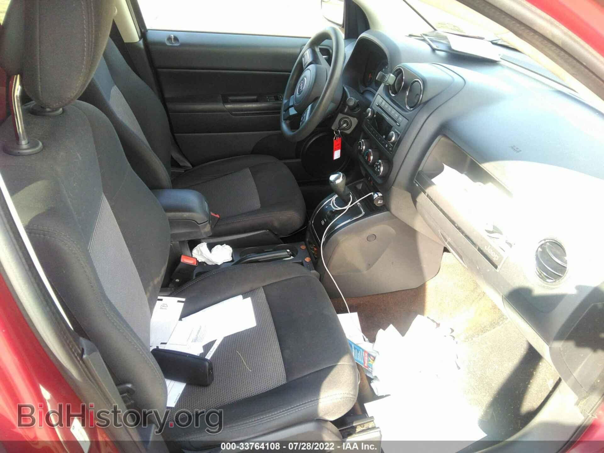 2013 JEEP COMPASS - VIN: 1C4NJDBB3DD245494 - Фото 5