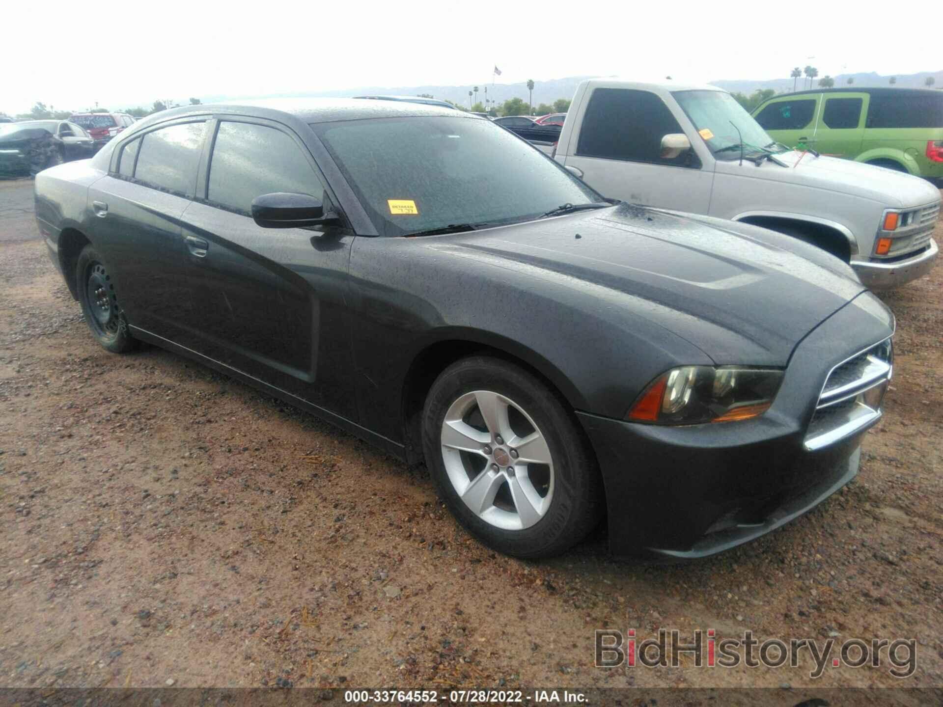 Photo 2C3CDXBG1DH688553 - DODGE CHARGER 2013