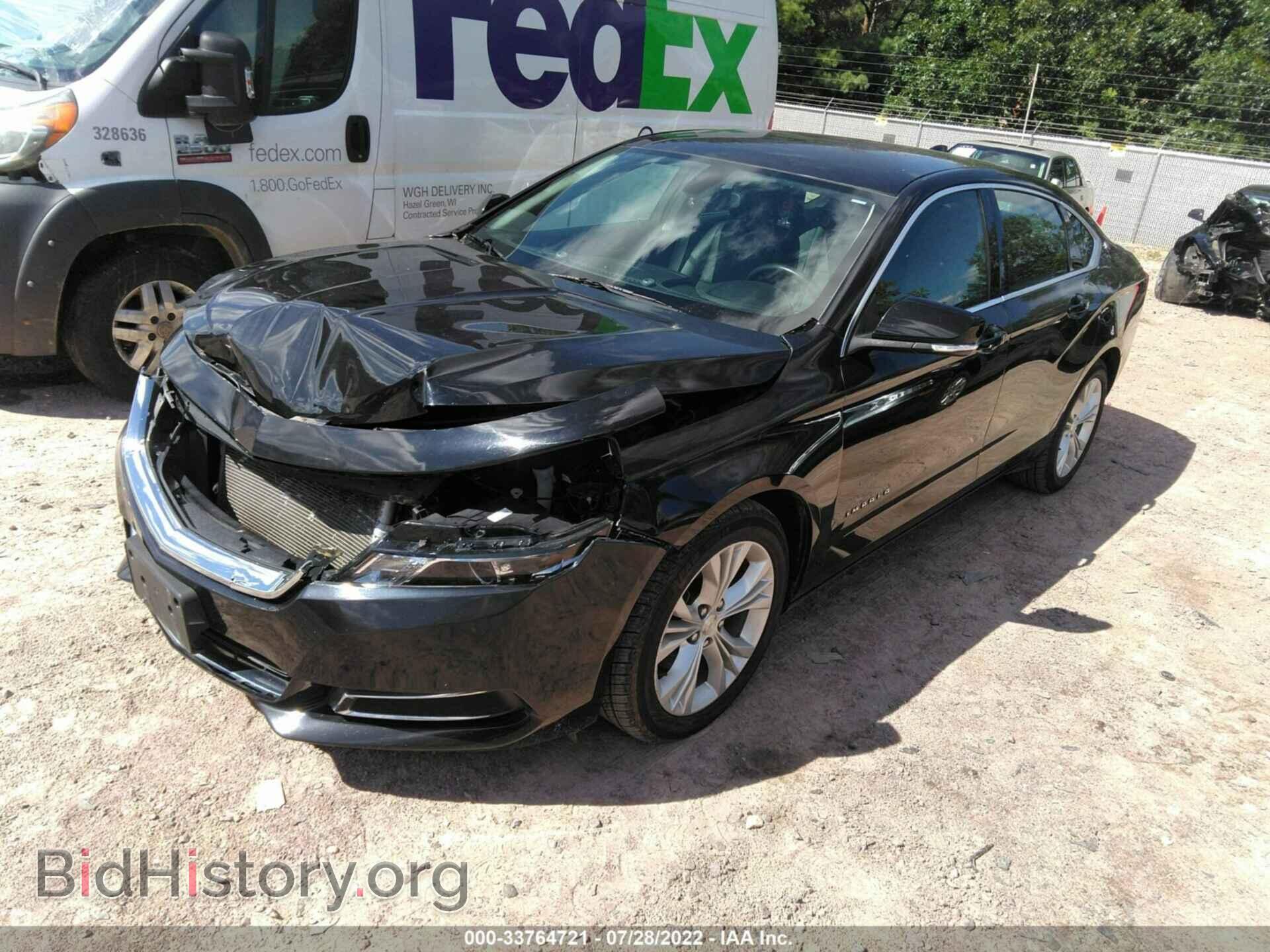 2015 CHEVROLET IMPALA - VIN: 2G1125S32F9120358 - Фото 2
