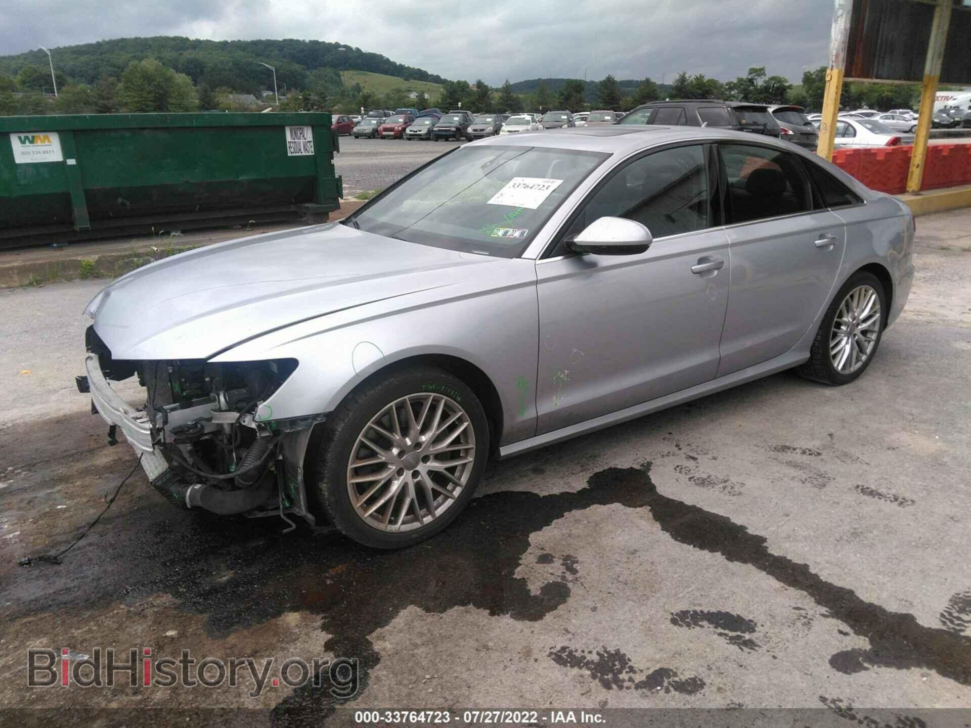 2016 AUDI A6 - VIN: WAUGFAFC6GN006514 - Фото 2