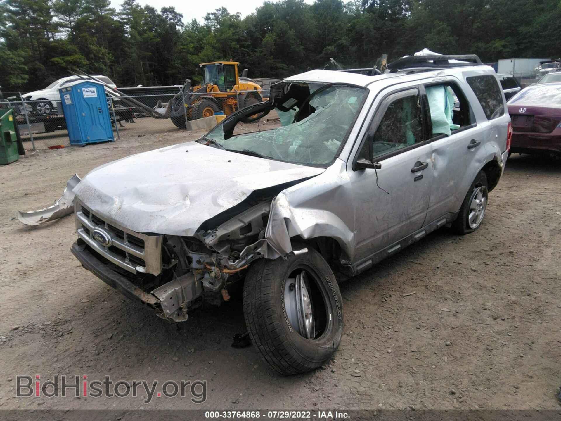 2012 FORD ESCAPE - VIN: 1FMCU9DG7CKA92581 - Фото 2