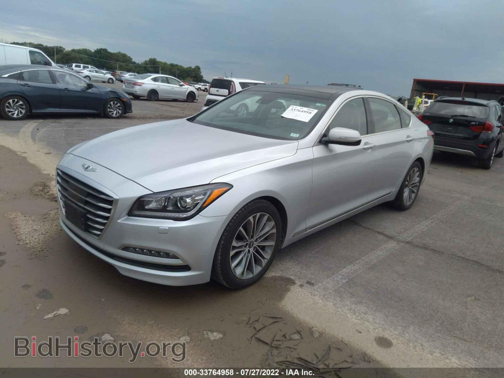 2017 GENESIS G80 - VIN: KMHGN4JEXHU203544 - Фото 2