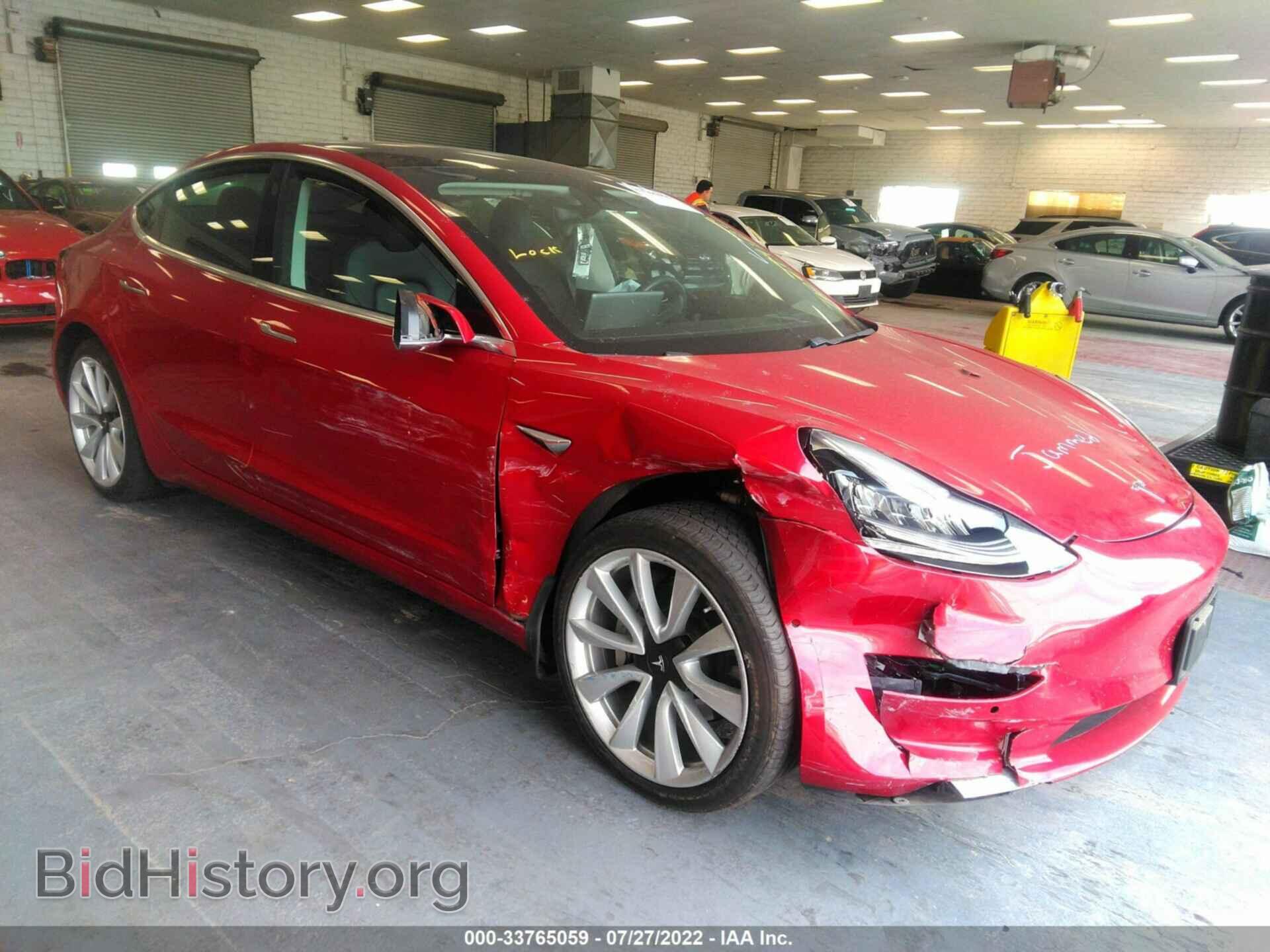 Photo 5YJ3E1EA7KF311905 - TESLA MODEL 3 2019