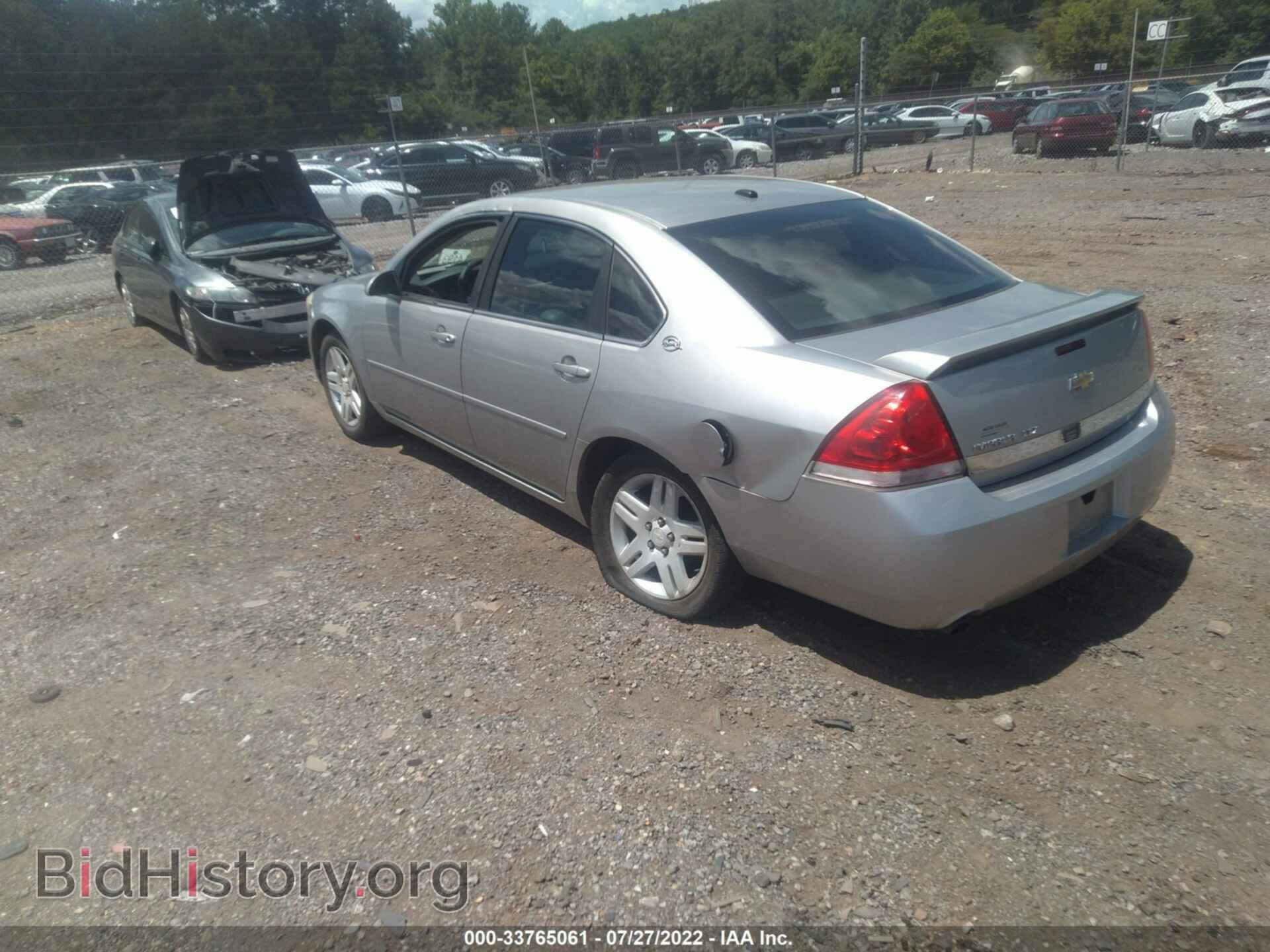 2006 CHEVROLET IMPALA - VIN: 2G1WU581769314082 - Фото 3