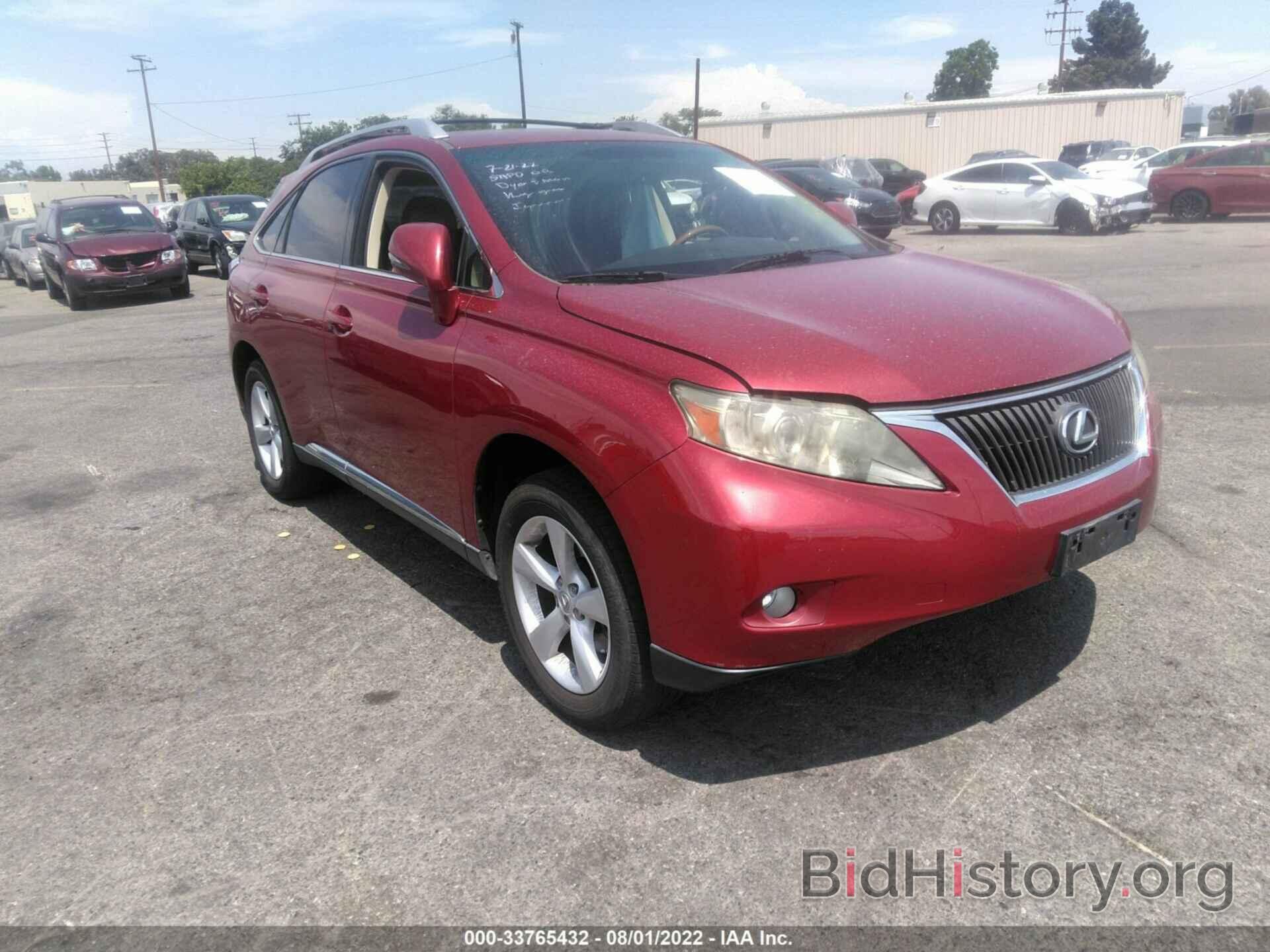 Photo JTJZK1BA3A2408038 - LEXUS RX 350 2010