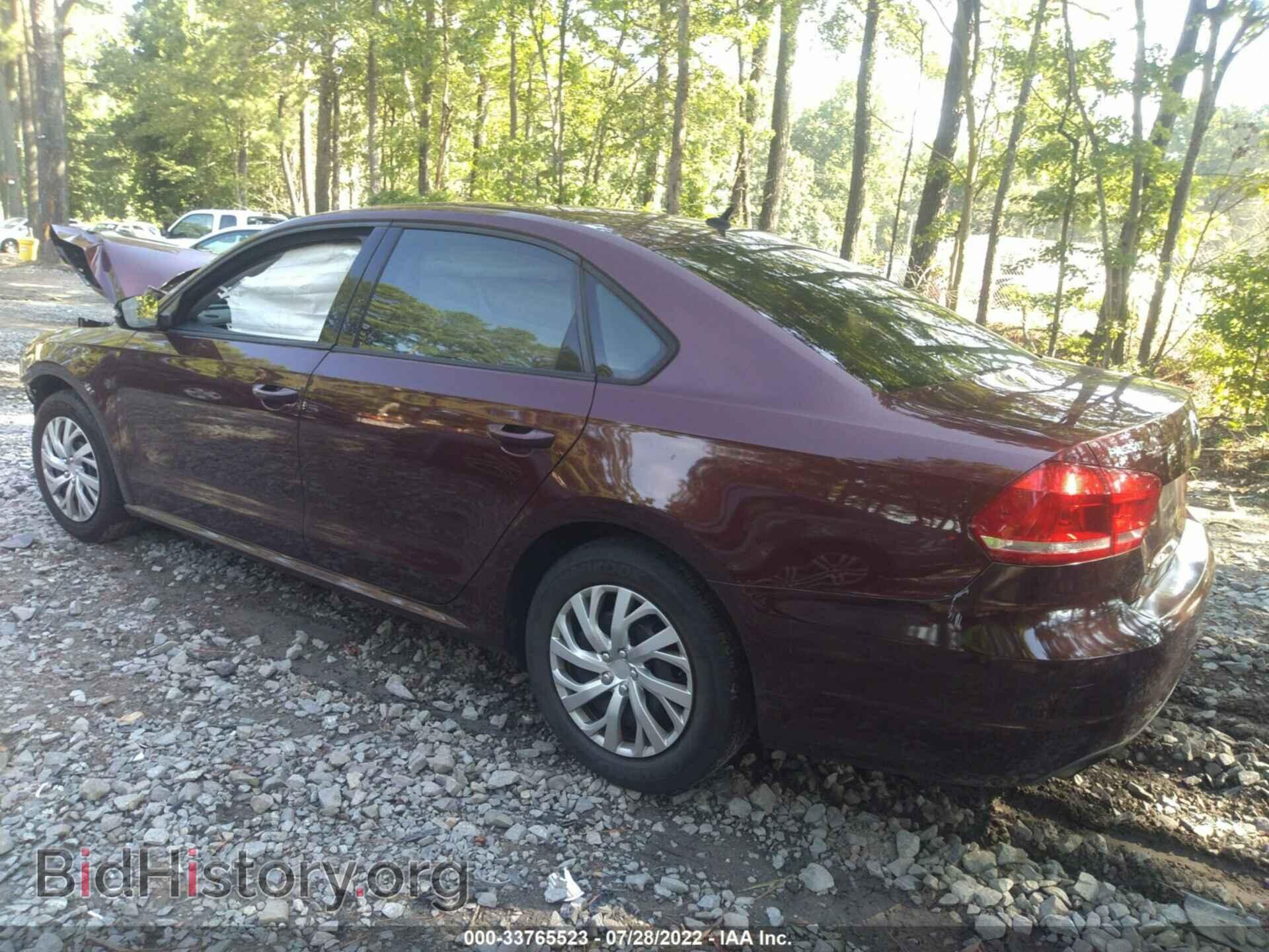 2014 VOLKSWAGEN PASSAT - VIN: 1VWAT7A37EC098492 - Фото 3