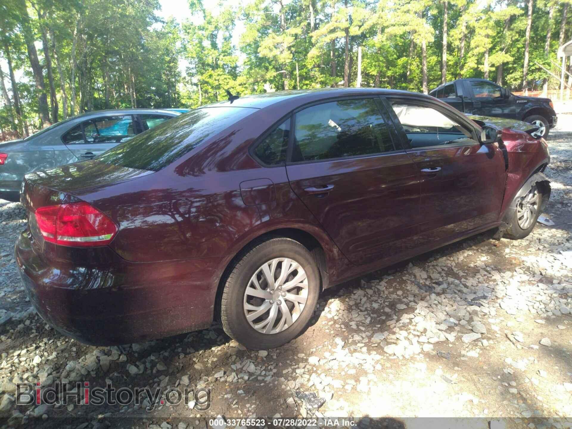 2014 VOLKSWAGEN PASSAT - VIN: 1VWAT7A37EC098492 - Фото 4