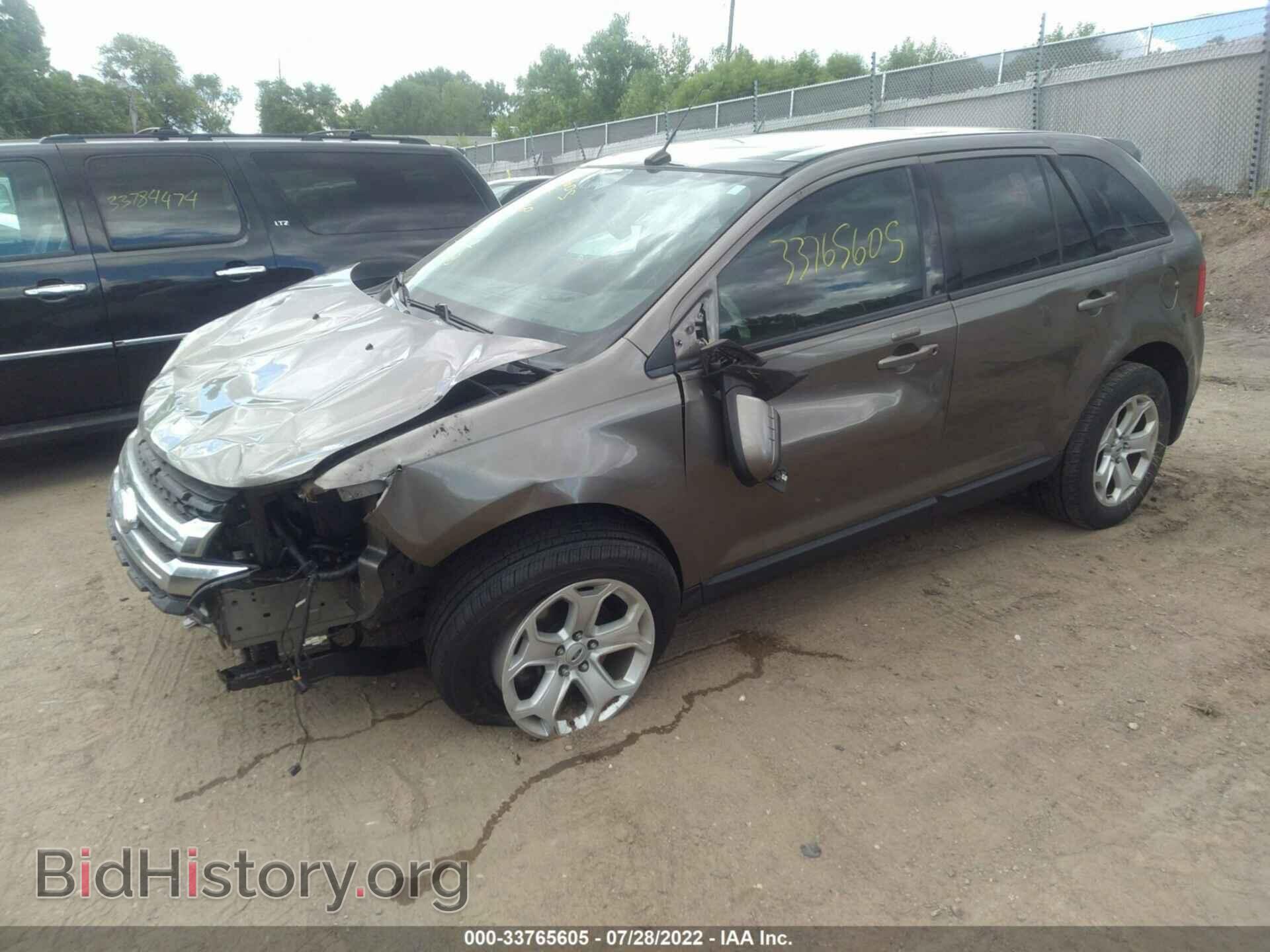 2013 FORD EDGE - VIN: 2FMDK3JCXDBC96781 - Фото 2
