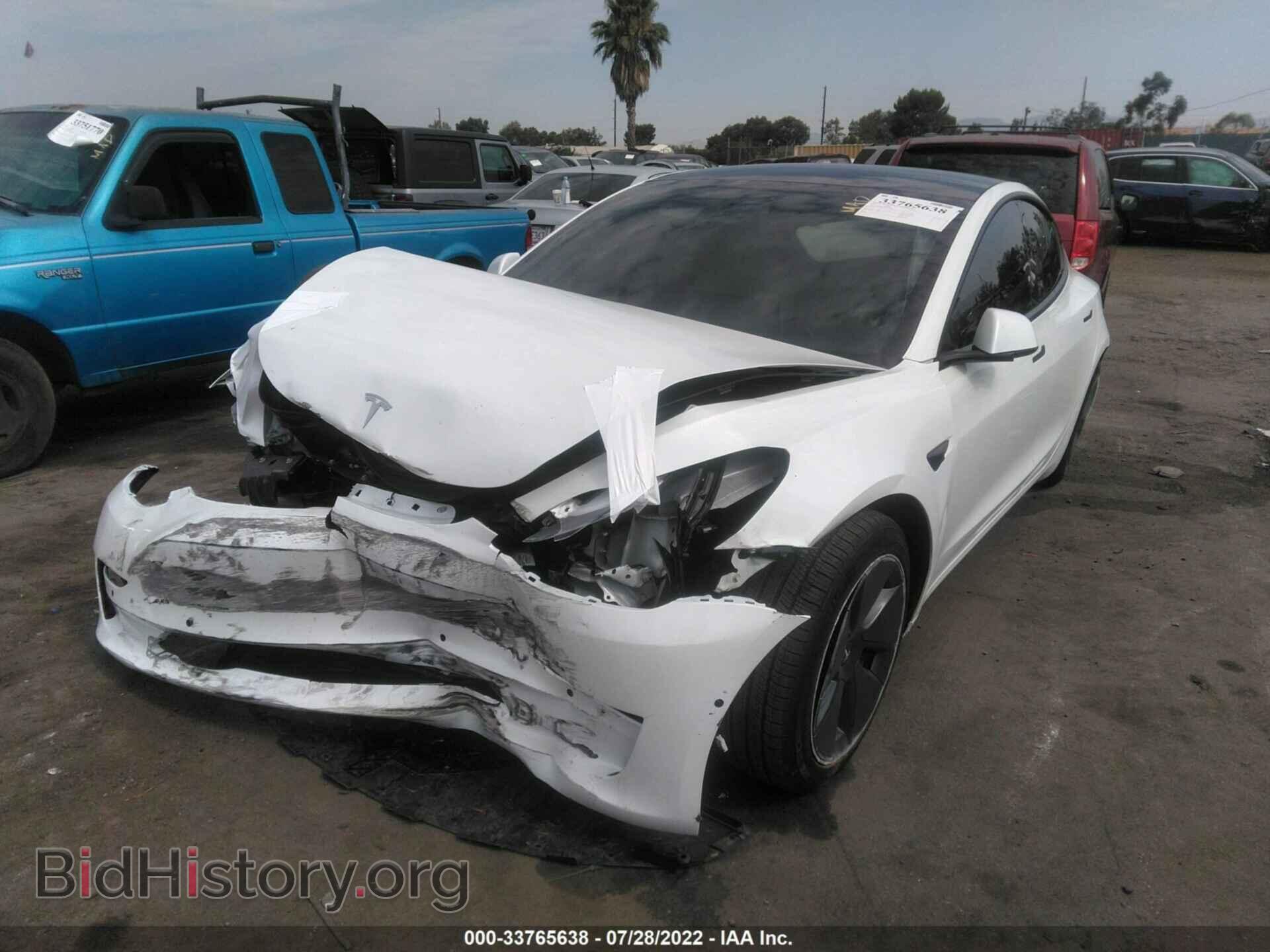 2021 TESLA MODEL 3 - VIN: 5YJ3E1EA4MF098074 - Photo 2