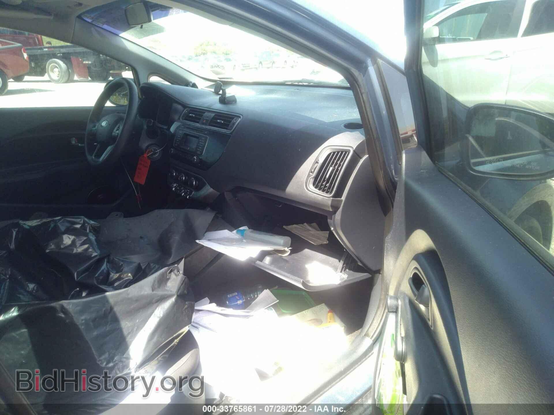 2016 KIA RIO - VIN: KNADM4A35G6598046 - Фото 5