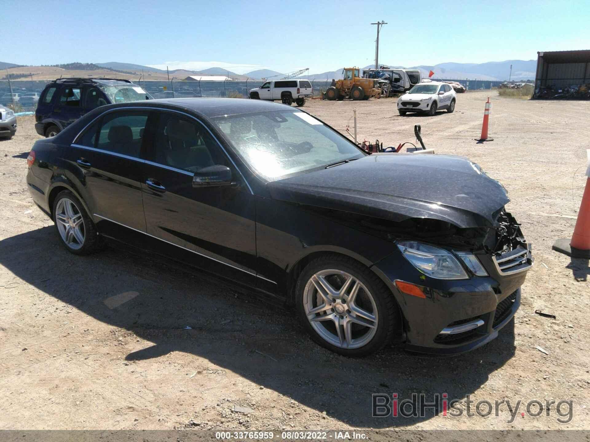 Photo WDDHF9BB1DA665080 - MERCEDES-BENZ E-CLASS 2013