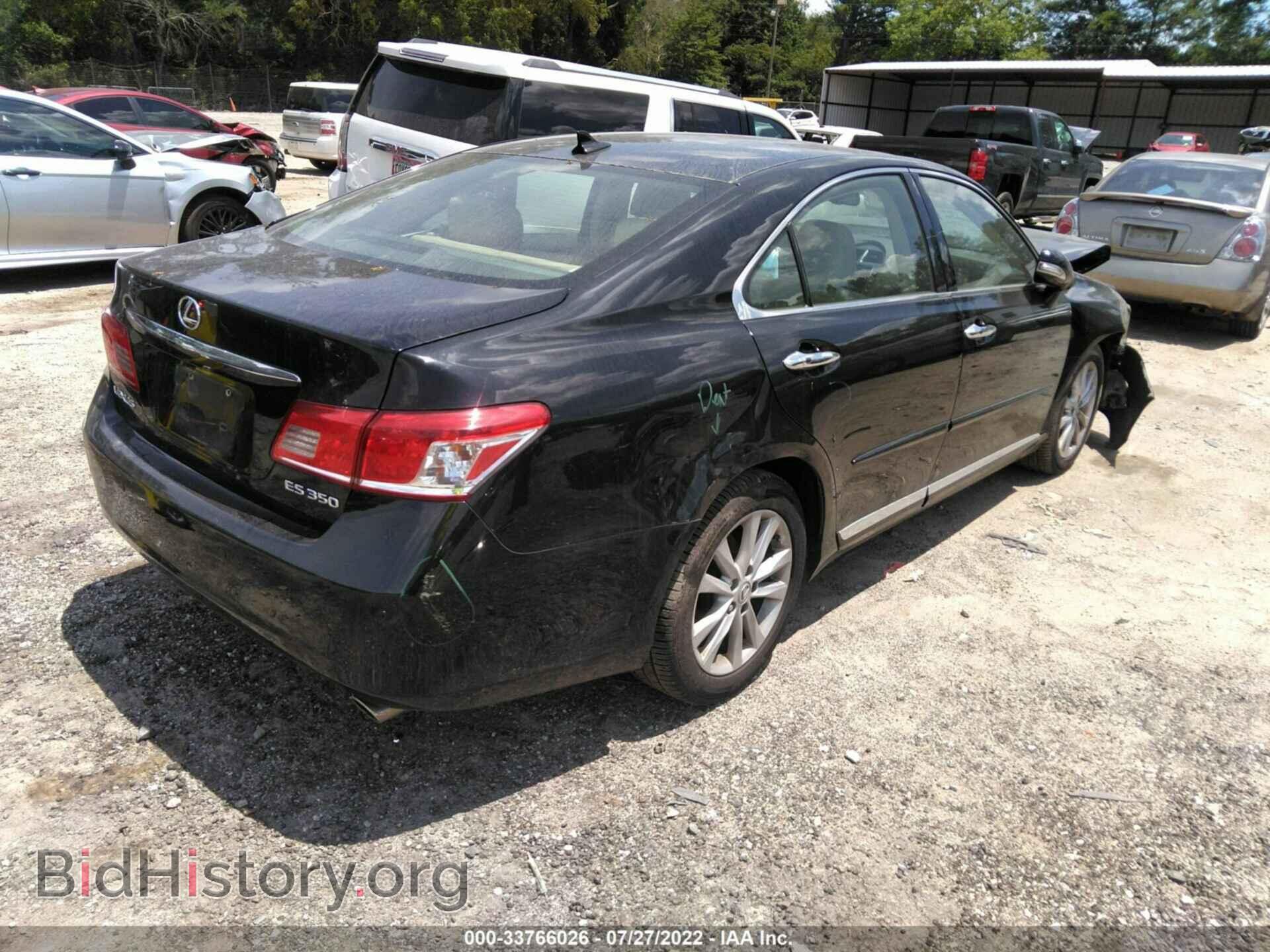 2010 LEXUS ES 350 - VIN: JTHBK1EG7A2413388 - Фото 4
