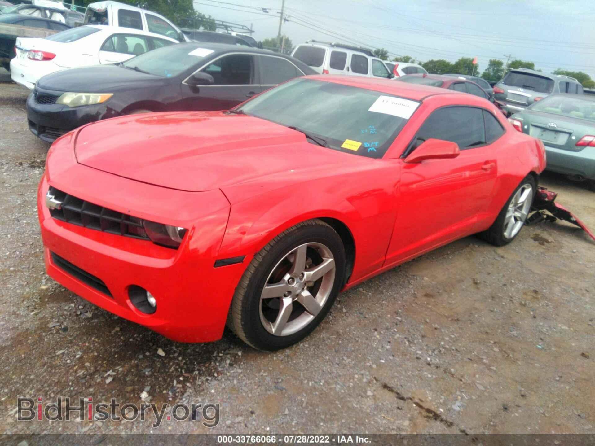 2012 CHEVROLET CAMARO - VIN: 2G1FB1E31C9147444 - Фото 2