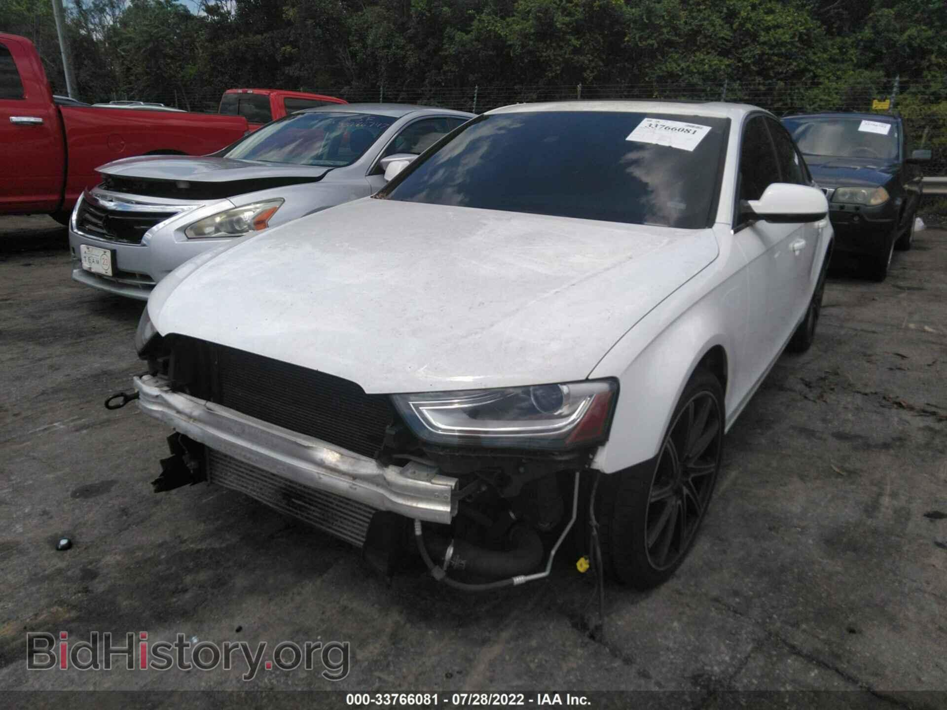 2013 AUDI A4 - VIN: WAUAFAFL4DN024897 - Фото 2