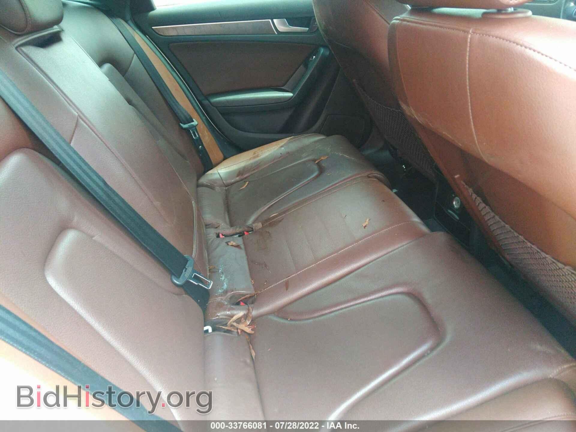 2013 AUDI A4 - VIN: WAUAFAFL4DN024897 - Фото 8