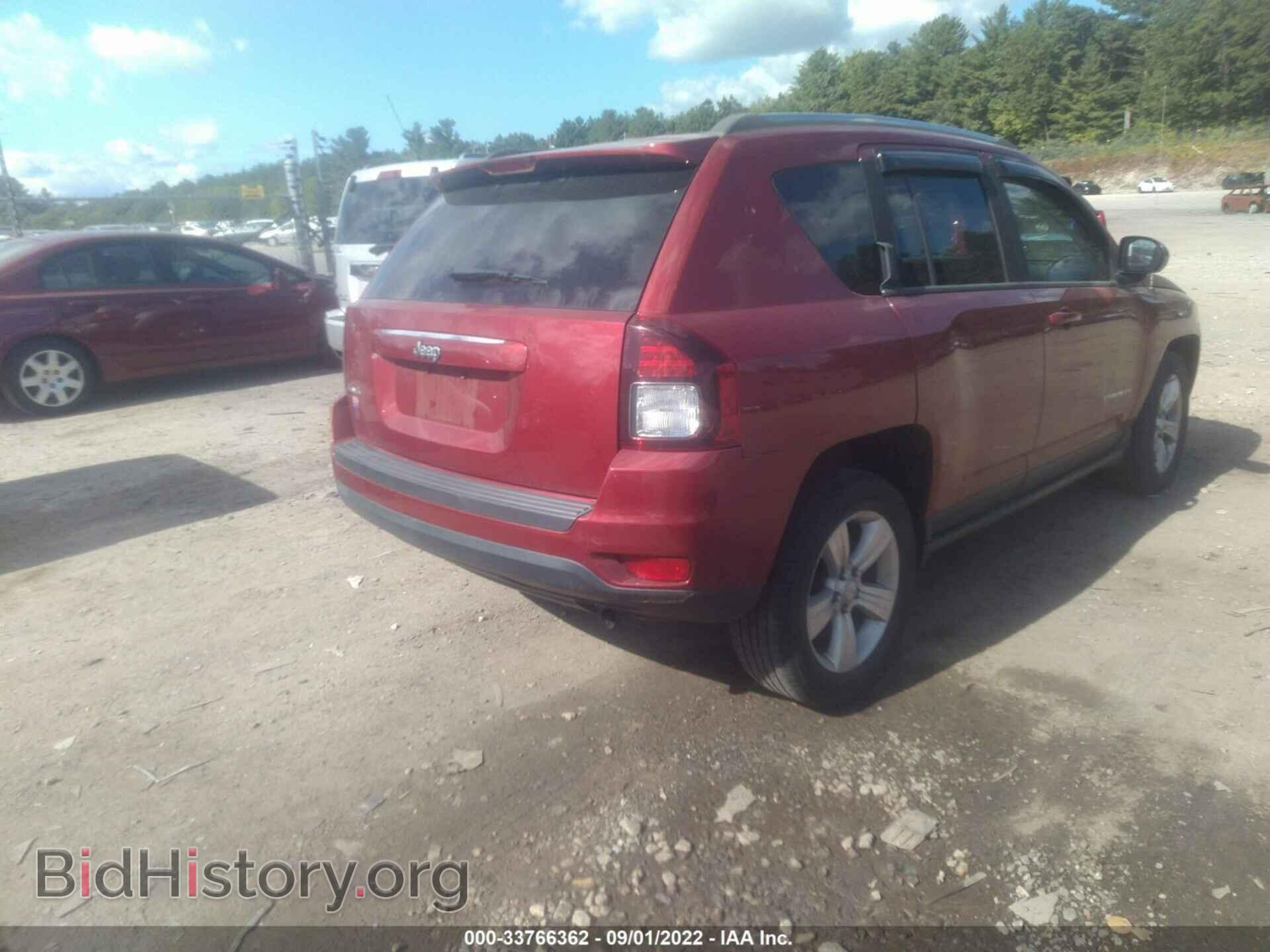 2014 JEEP COMPASS - VIN: 1C4NJDBB1ED865343 - Фото 4