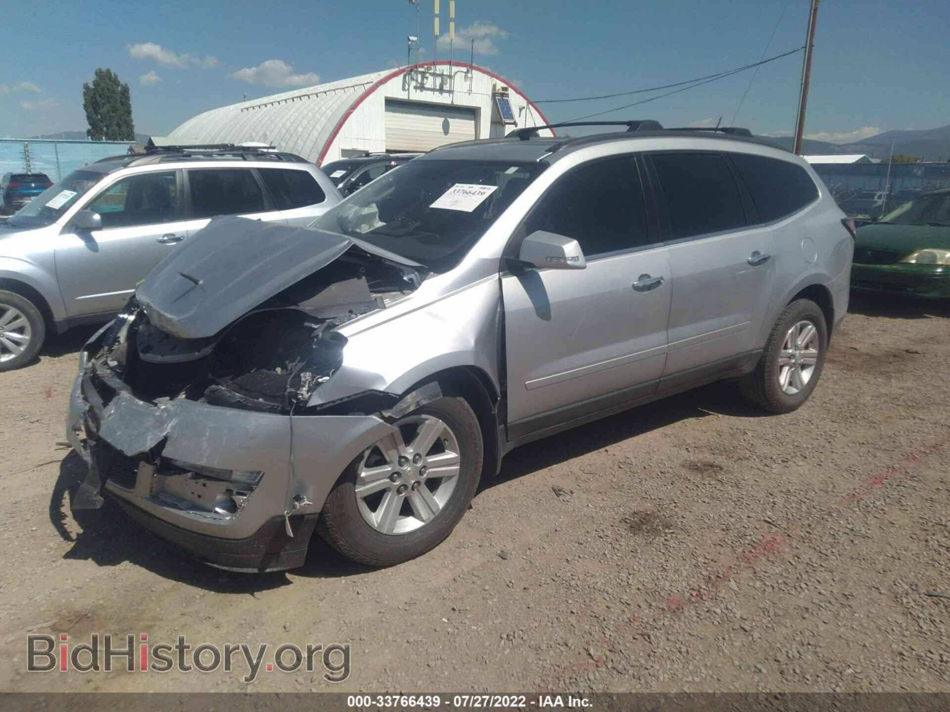 2014 CHEVROLET TRAVERSE - VIN: 1GNKVGKD4EJ257237 - Фото 2
