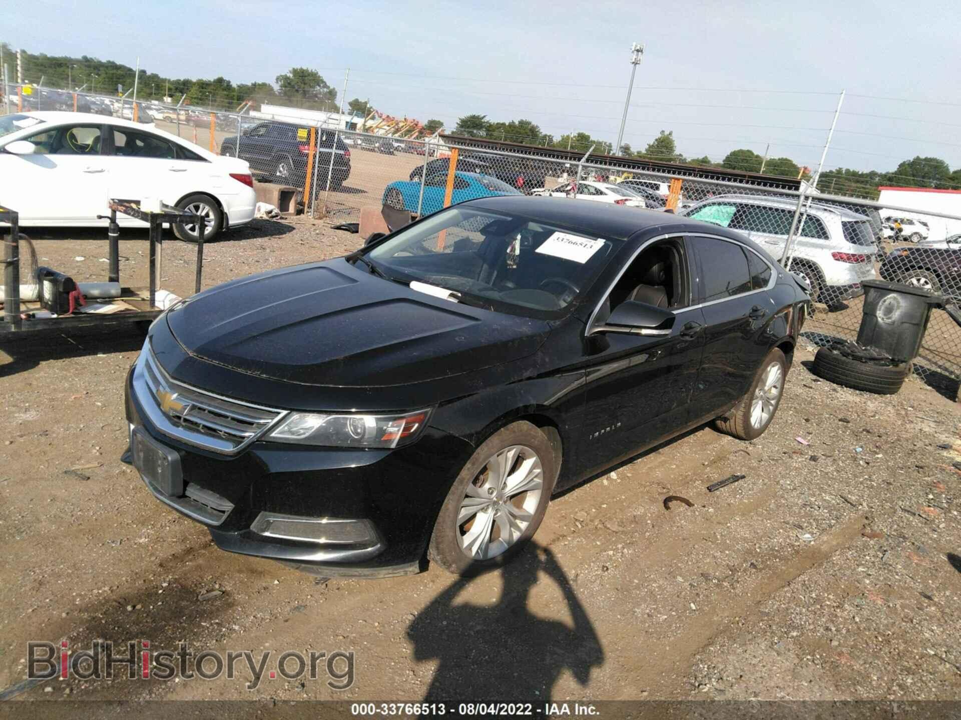 2014 CHEVROLET IMPALA - VIN: 2G1125S35E9136410 - Фото 2