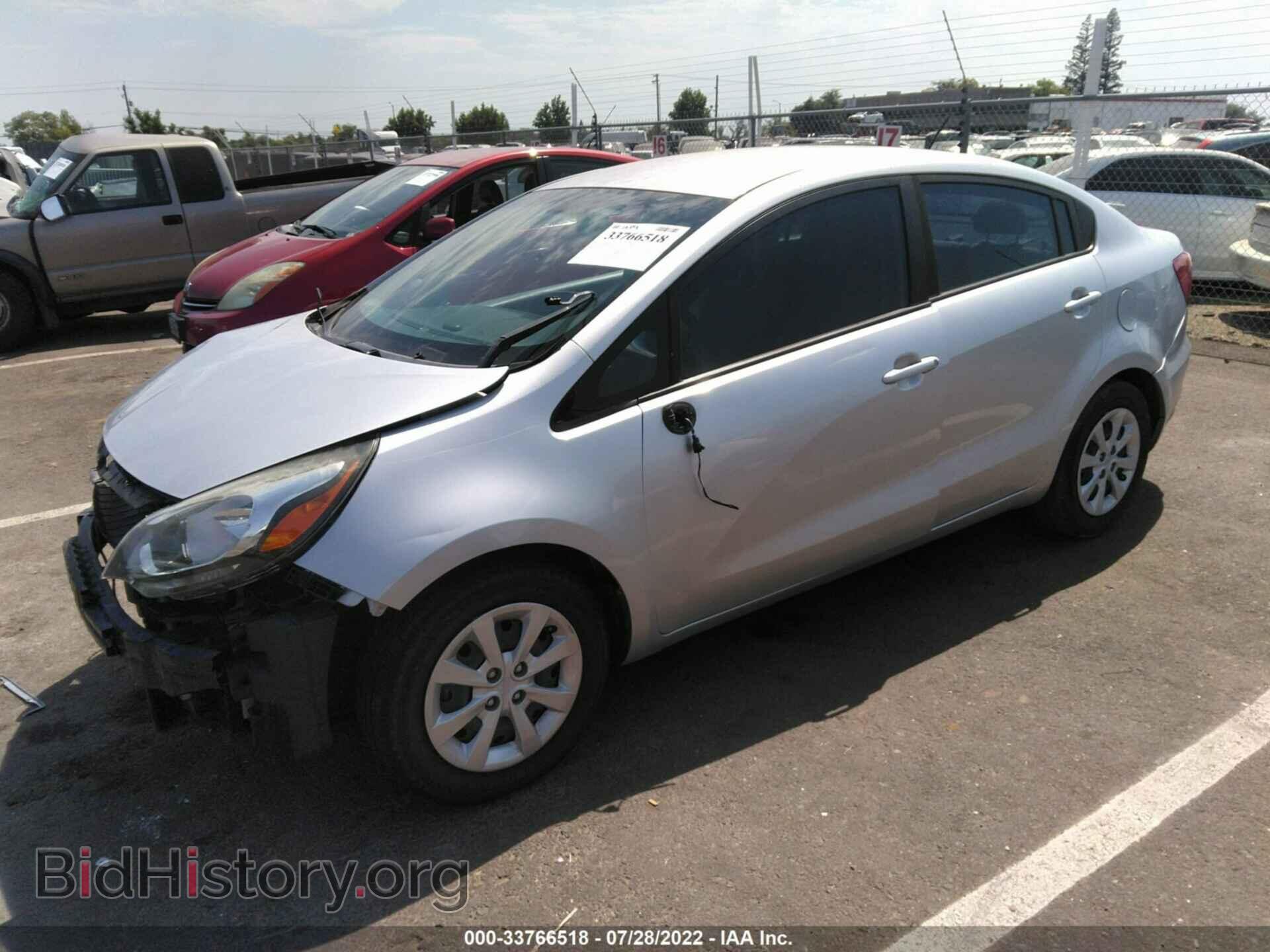 2016 KIA RIO - VIN: KNADM4A35G6611748 - Фото 2