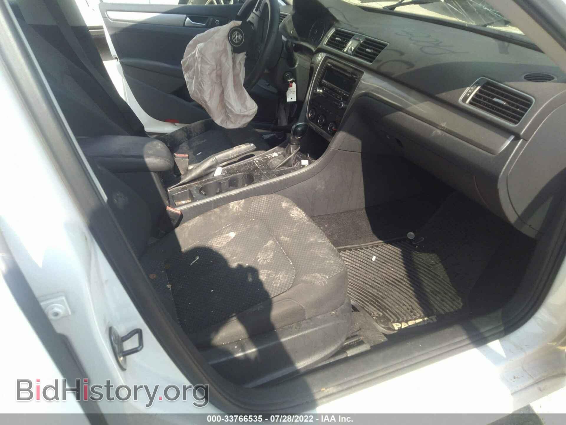 2013 VOLKSWAGEN PASSAT - VIN: 1VWAP7A36DC051943 - Photo 5